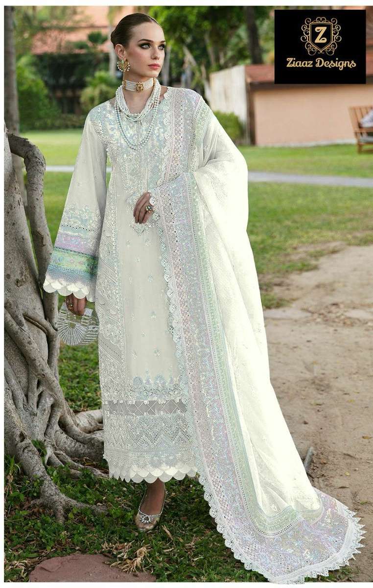 code 771 by Ziaaz Design Cotton suit collection manufacturer surat 