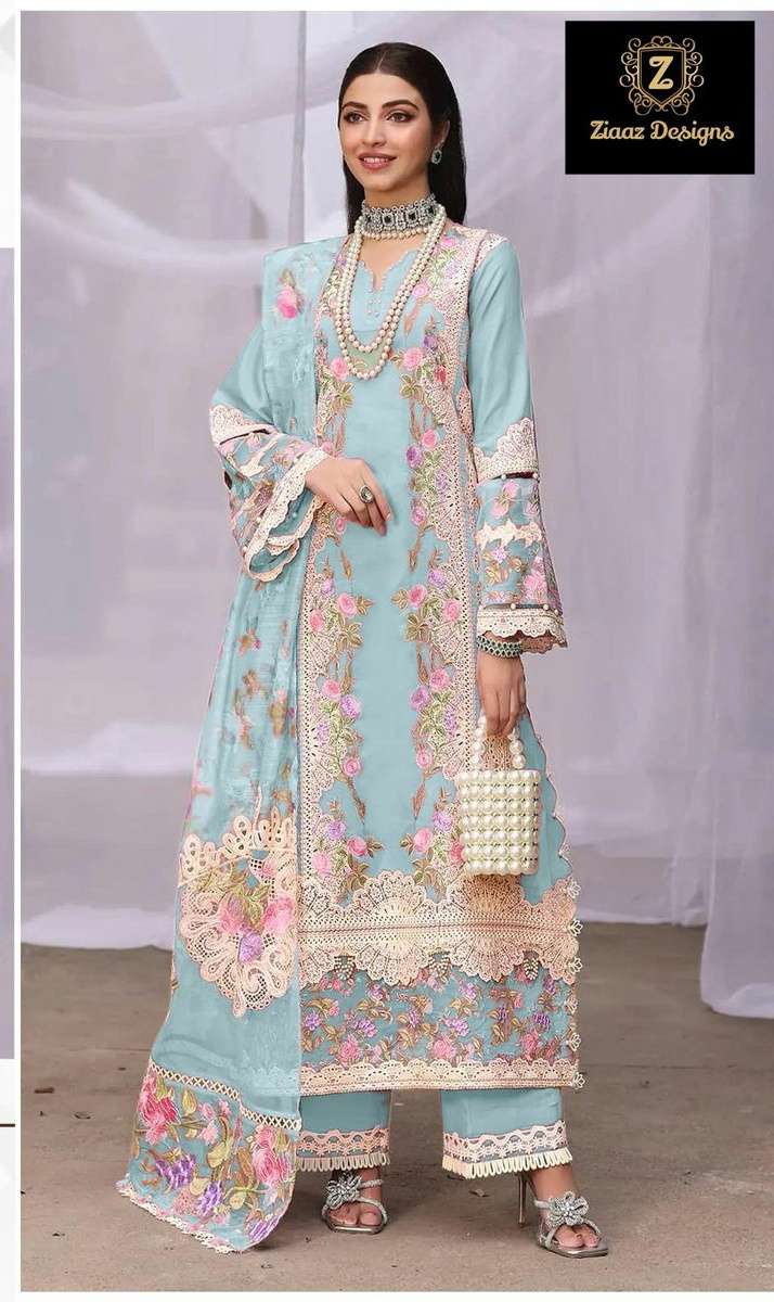 code 773 by Ziaaz Design Cotton suit collection manufacturer surat 