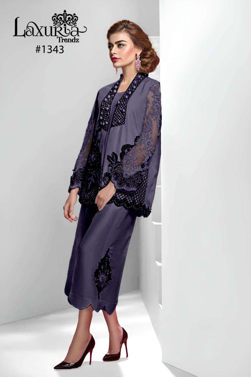 D No 1343 by laxuria trendz Cord set collection manufacturer surat 