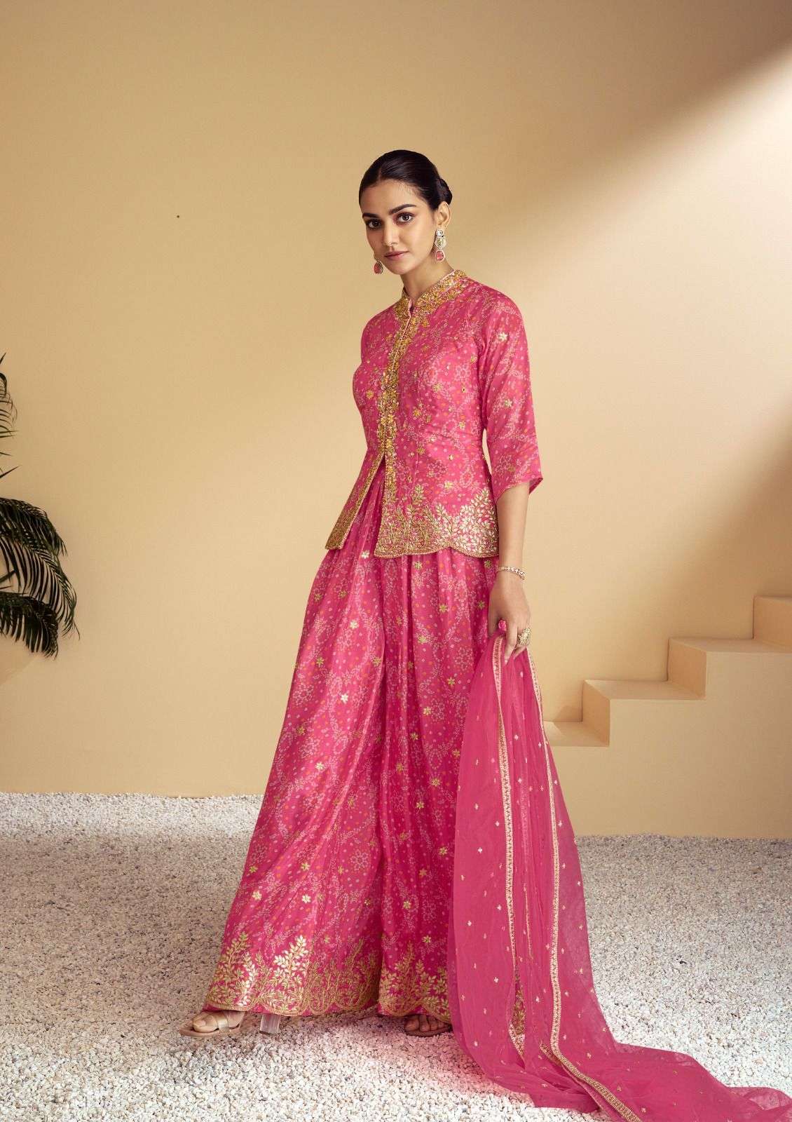 FLORENCE by Gulkayra Designer Chinon suit collection manufacturer surat 