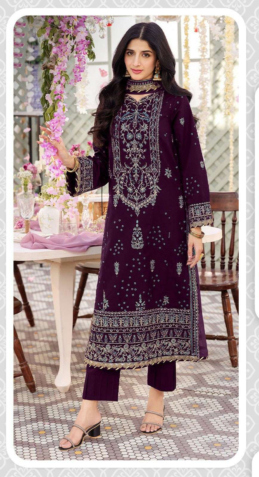 HAYAA by SAFA CREATION GEORGETTE kurti collection manufacturer surat 