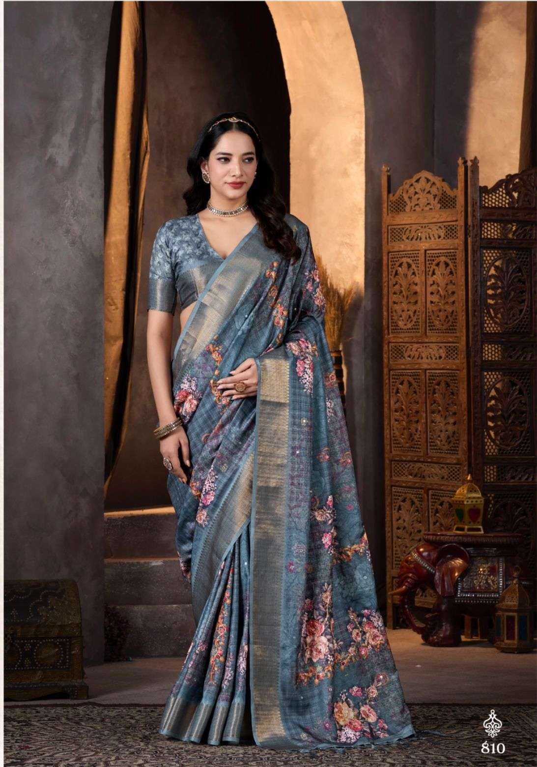 HAZEL SERIES 801 TO 809 by  SASURAL DESIGNER  Saree collection manufacturer surat 