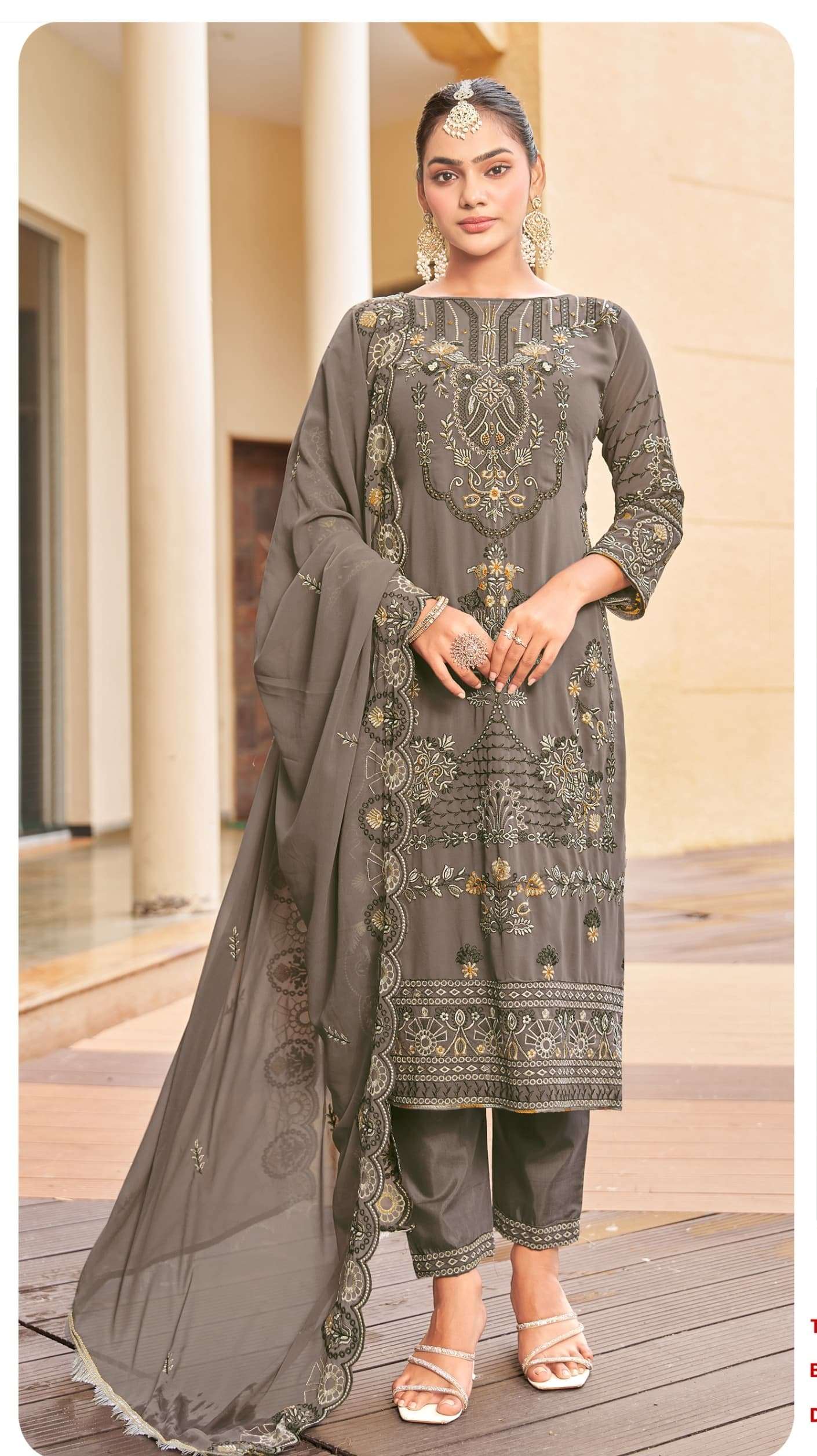 KHUSHBU SD 1030 by  SAJIDA DESIGNER suit collection manufacturer surat 