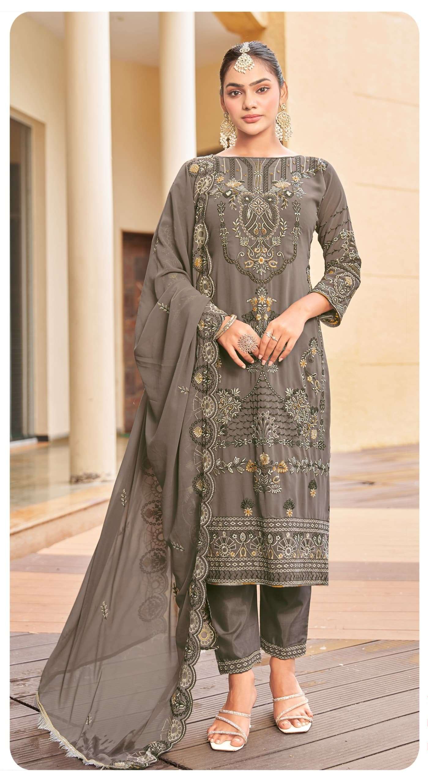 KHUSHBU SD1030 by SAJIDA DESIGNER GEORGETTE suit collection manufacturer surat 