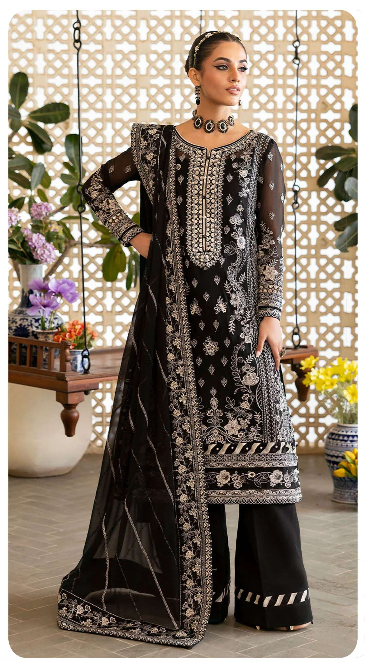 KHUSHBU VOL 2  SD1039 by SAJIDA DESIGNER GEORGETTE SUIT collection manufacturer surat 