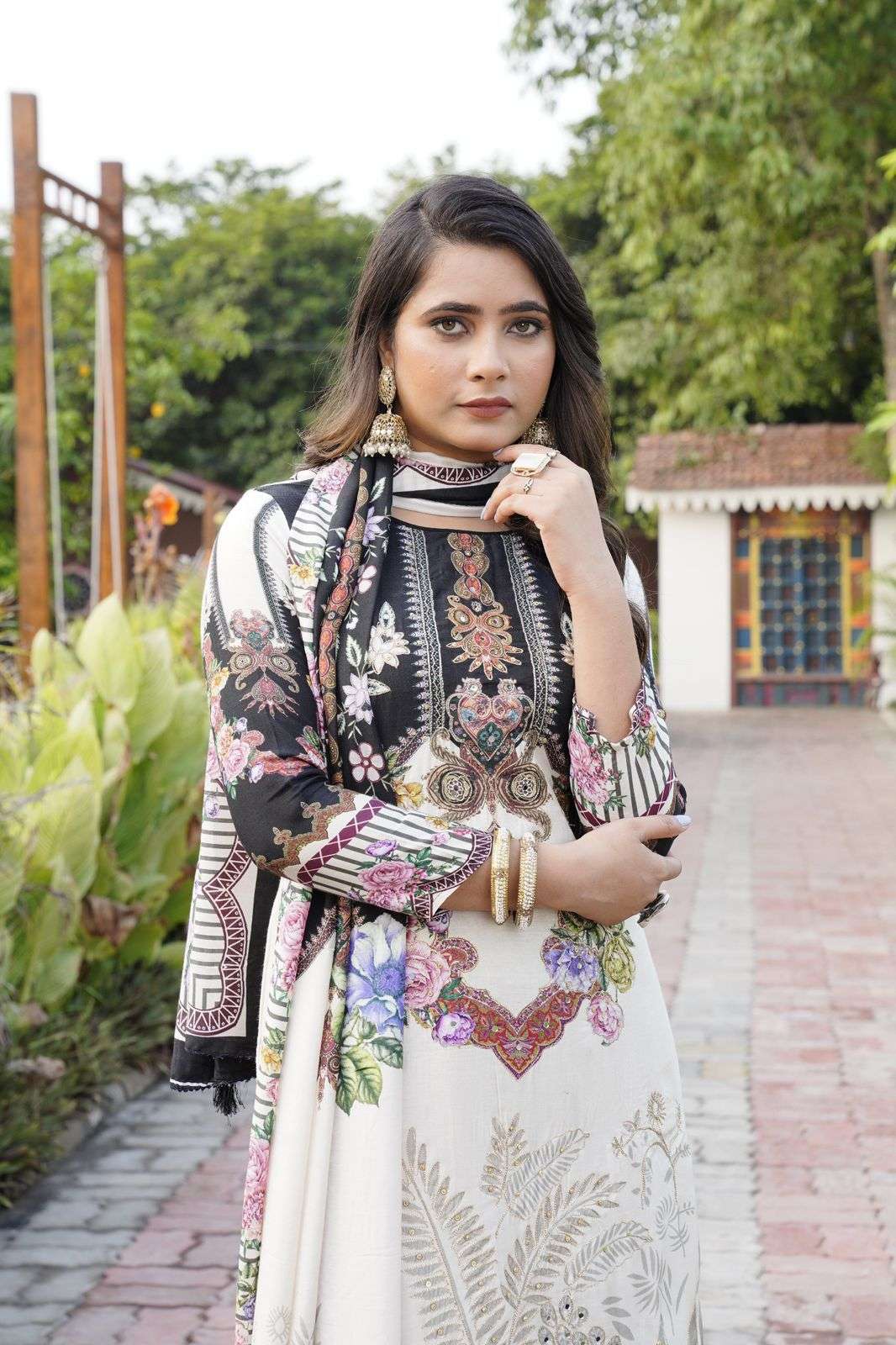 KT 248  by Shree fabs Pure viscous suit collection manufacturer surat 