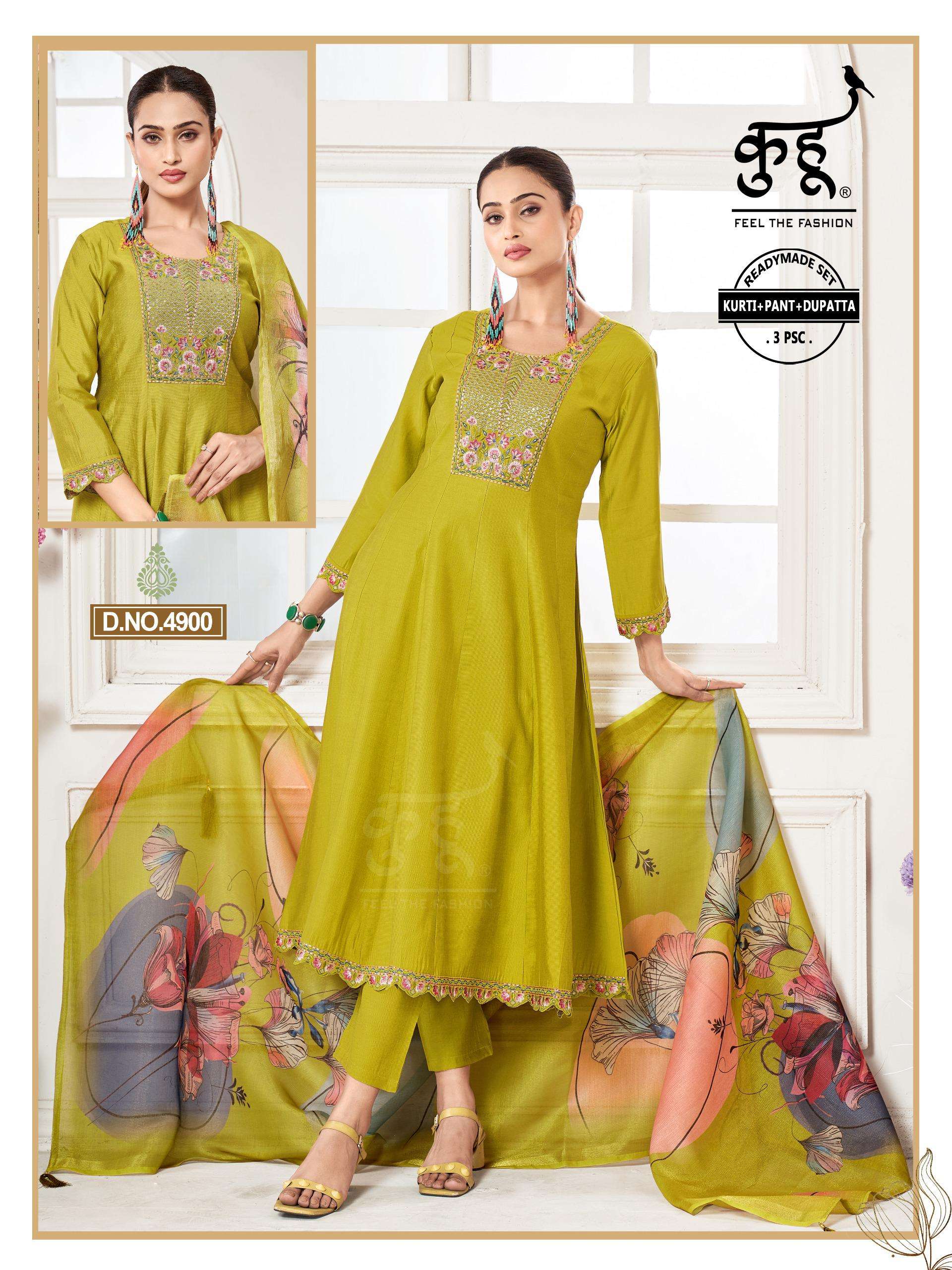 KUHU RINKALE kurti collection manufacturer surat 
