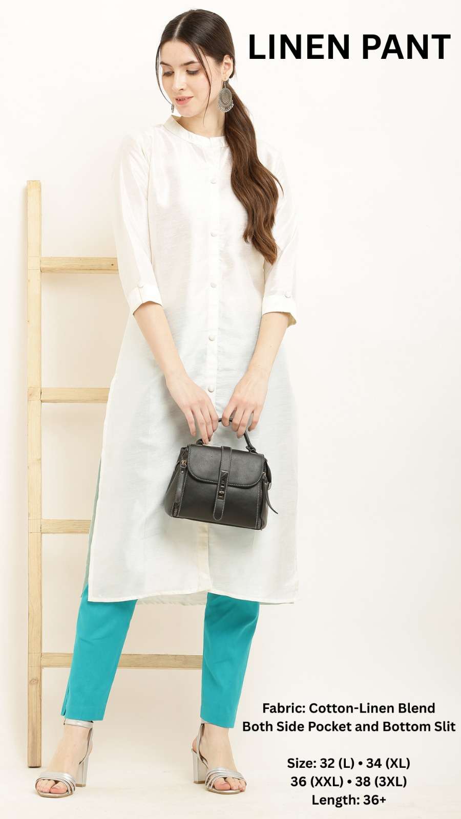 LINEN PANT collection manufacturer surat 