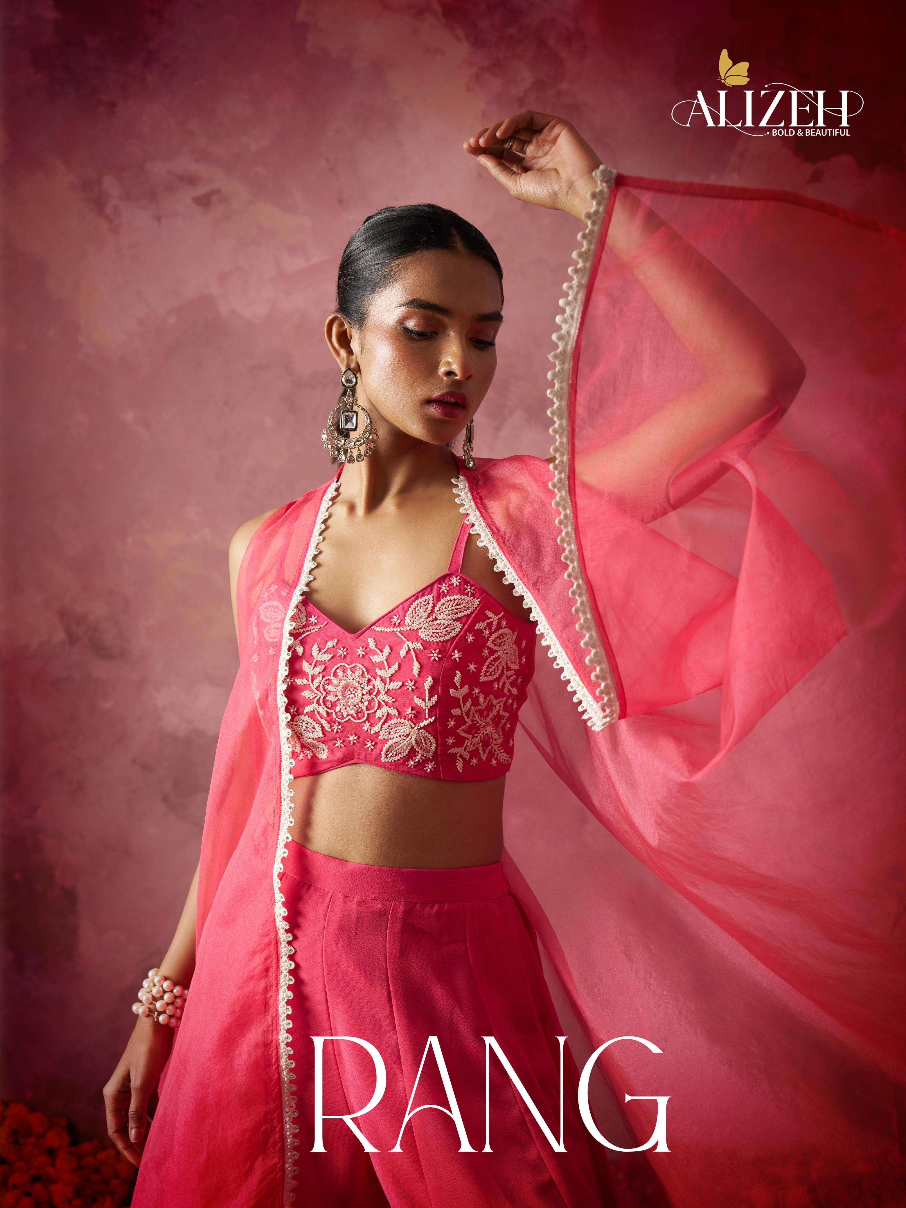 RANG by alizeh suit collection manufacturer surat 