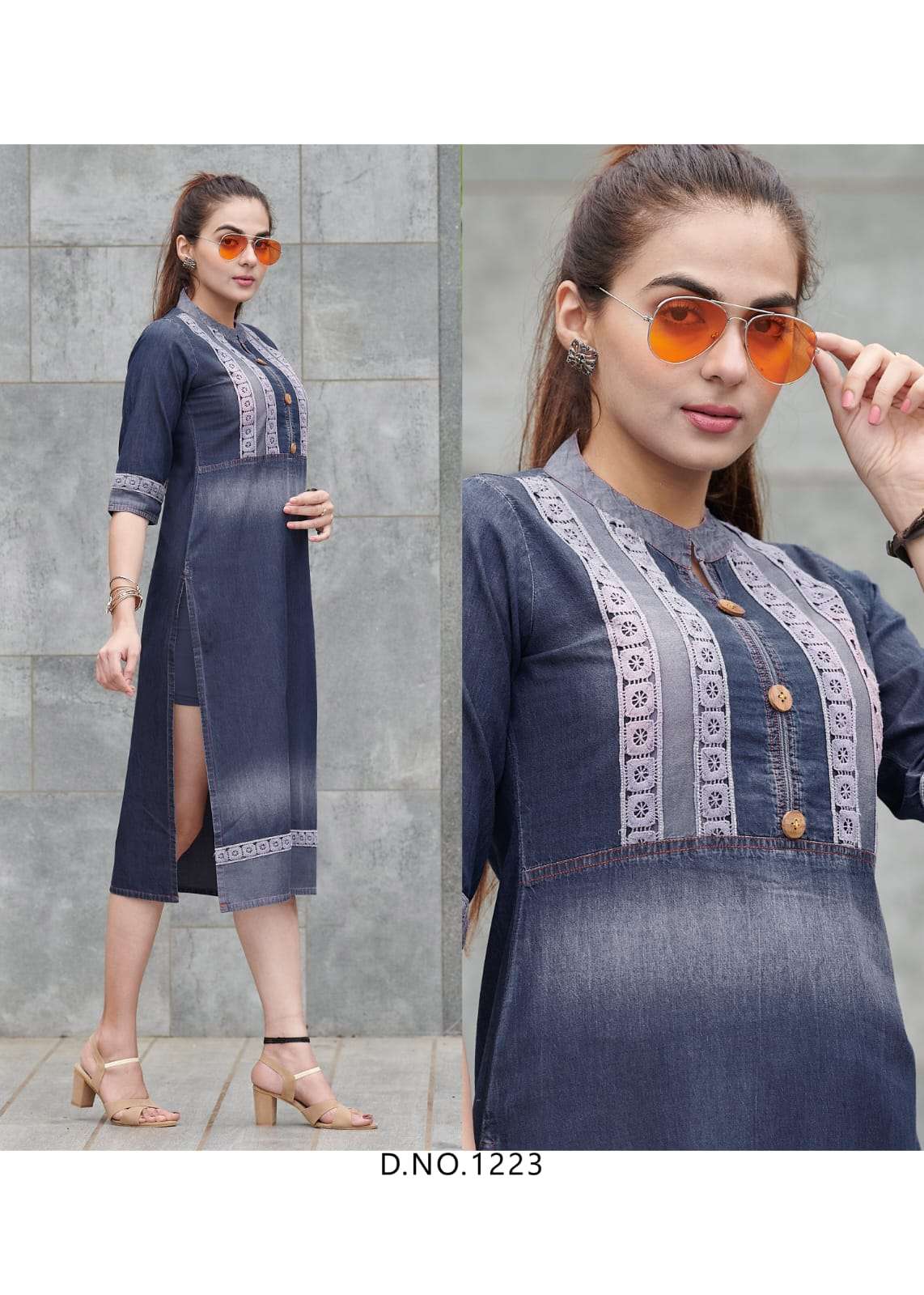 RAPID WESTERN FASHION kurti collection manufacturer surat 