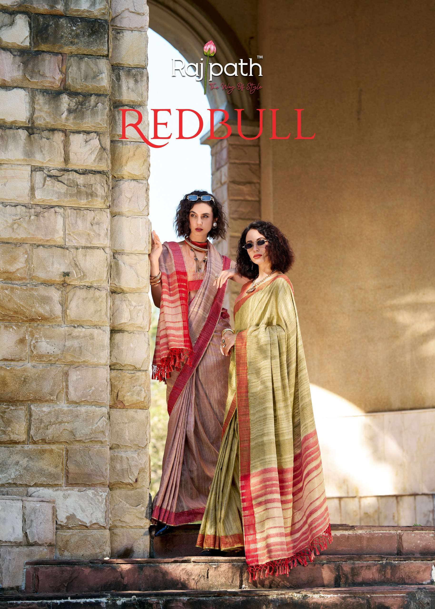 REDBULL by RAJPATH FABRICS cotton saree collection manufacturer surat 