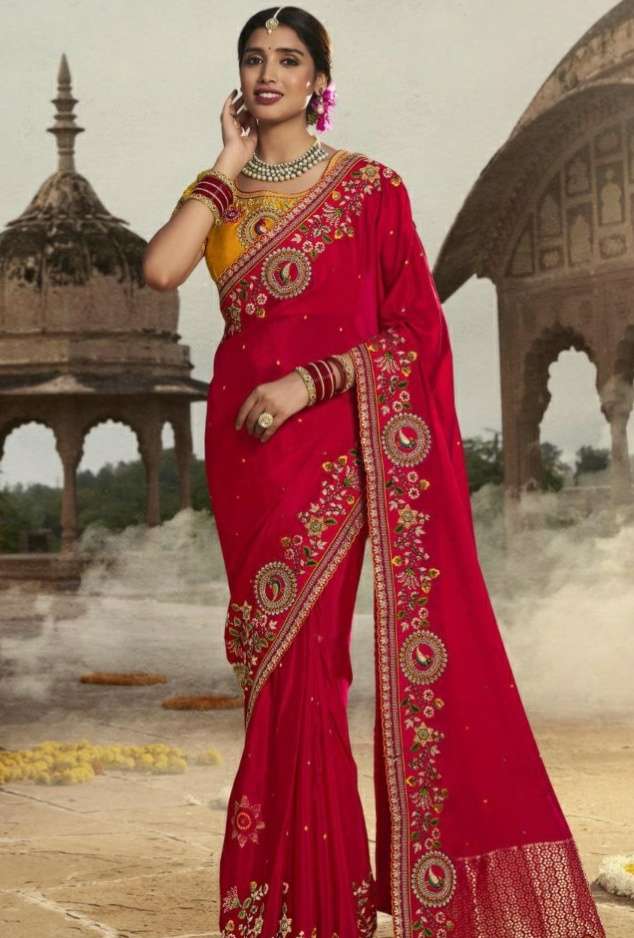 SAVITRI VOL 3 desi look SILK saree collection manufacturer surat 