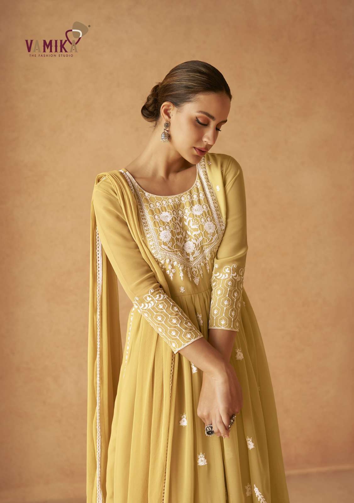 SHHIRAT D NO 2021 To 2026 by vamika nx heavy Georgette Kurti collection manufacturer surat 