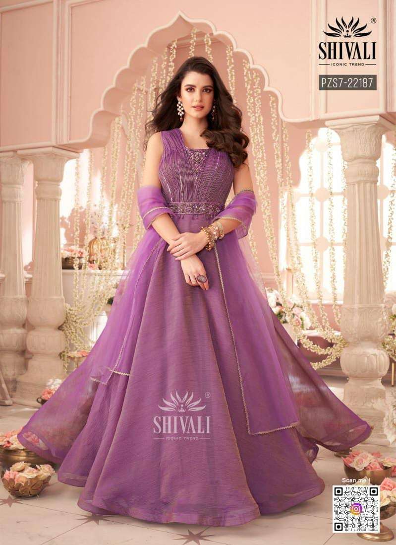 SHIVALI gown collection manufacturer surat 