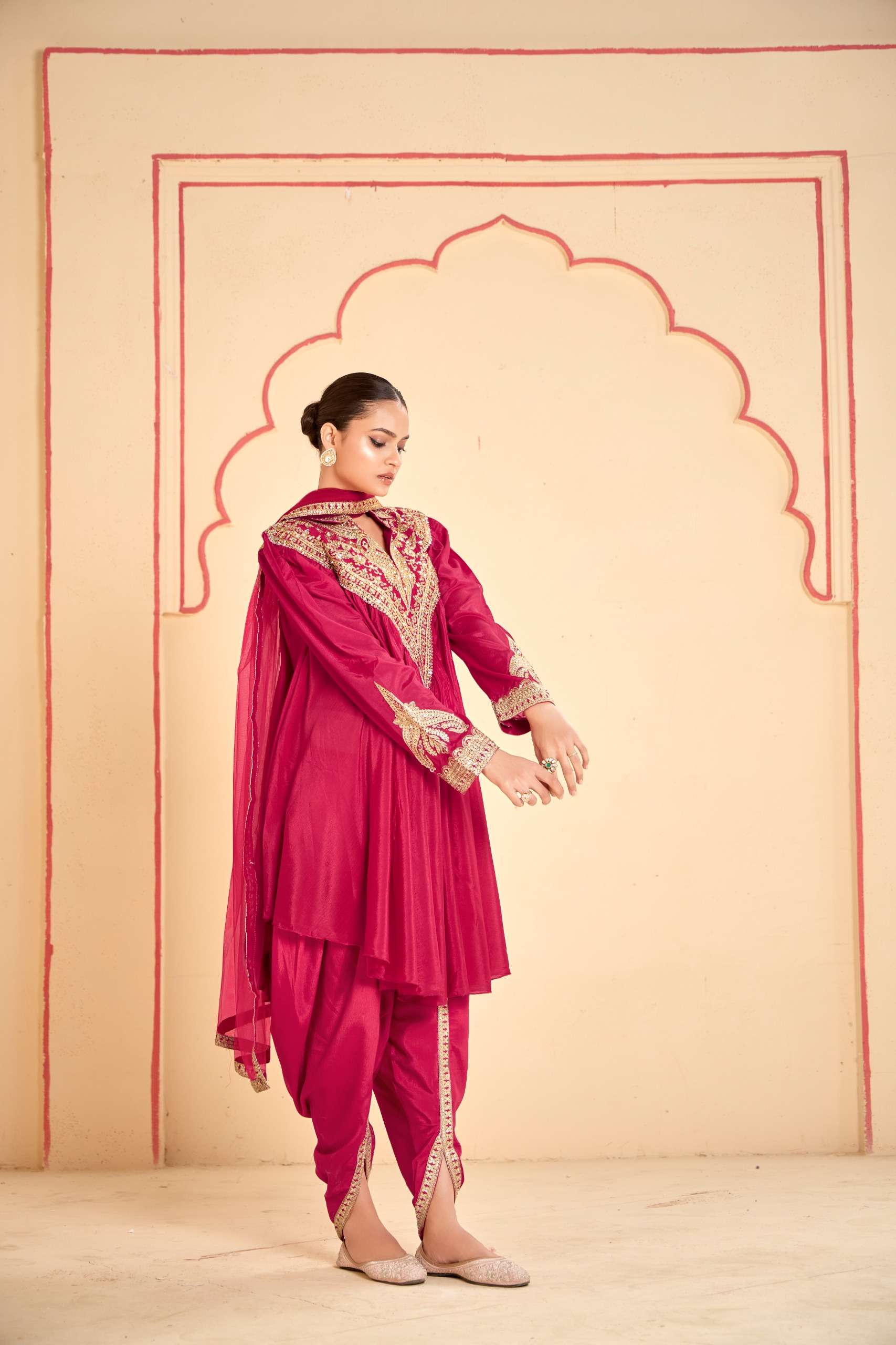 SOPHIA Heavy Chinon Suit collection manufacturer surat 