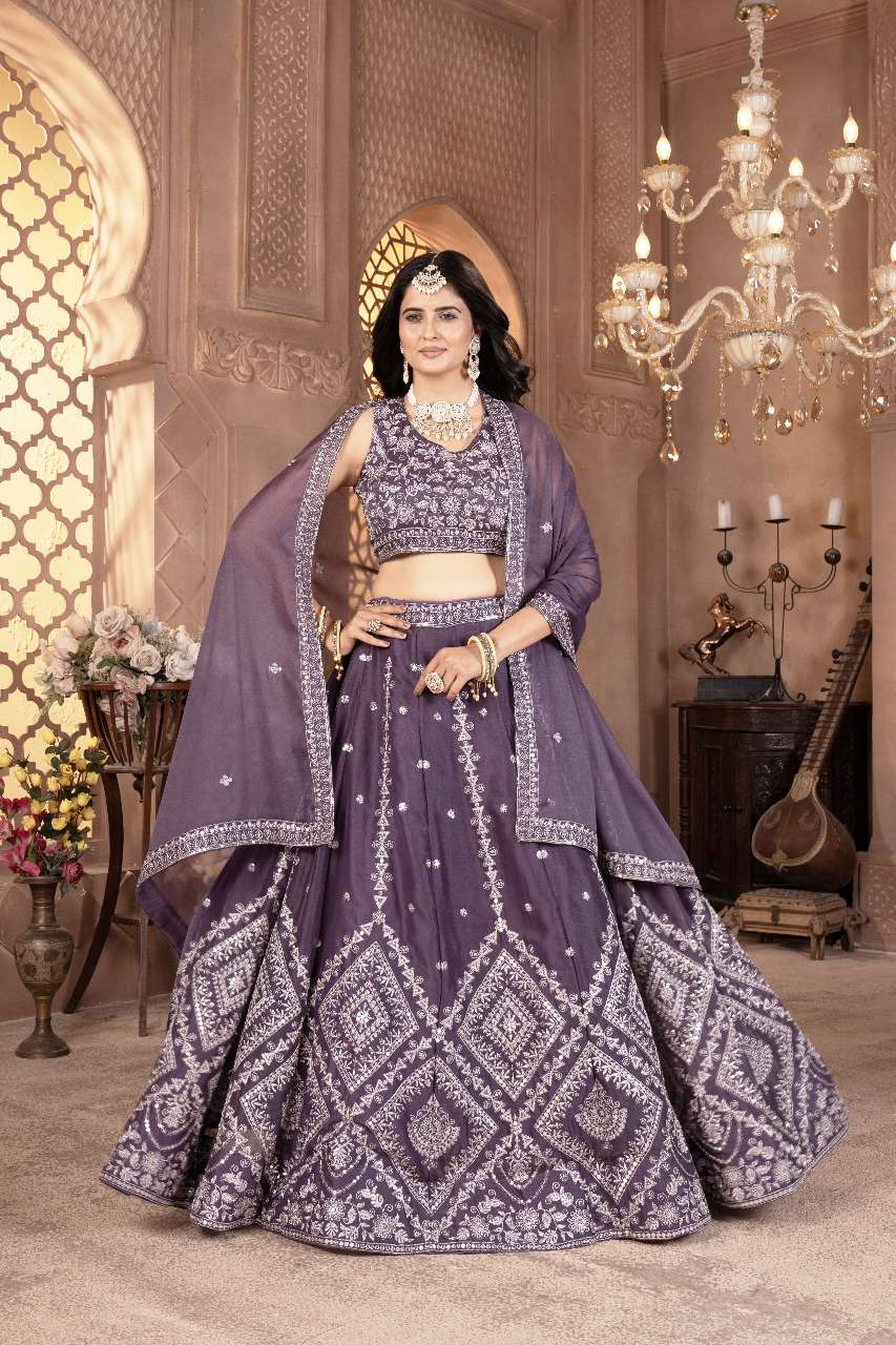 ZARIVAAH 5112  STAR GEORGEET georgette lehenga choli collection manufacturer surat 