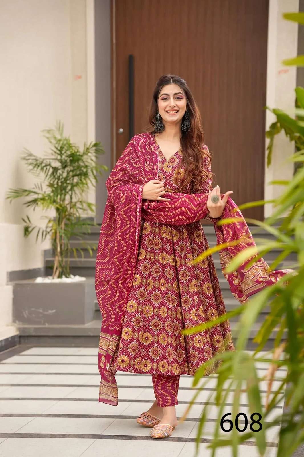 CLORA VOL 06 SERIES 601 TO 608 by LUCAYA gown collection manufacturer surat 