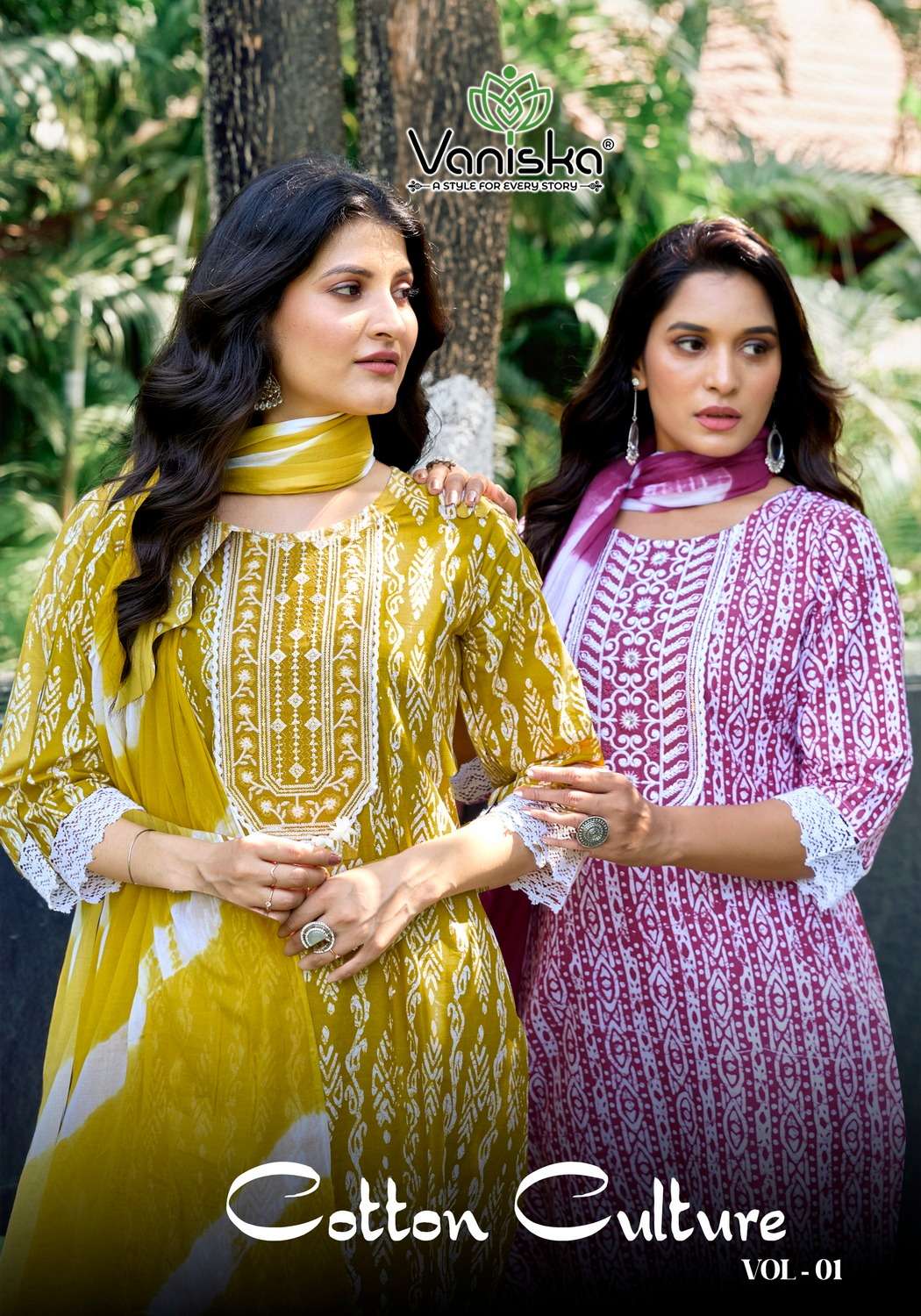 COTTON CULTURE VOL 1 by VANISKA FASHION Kurti collection manufacturer surat 