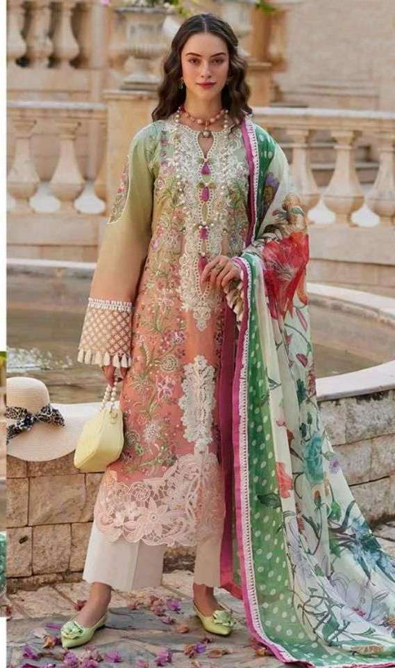 D NO 7148 by SANIYA TRENDZ pure cotton suit collection manufacturer surat 