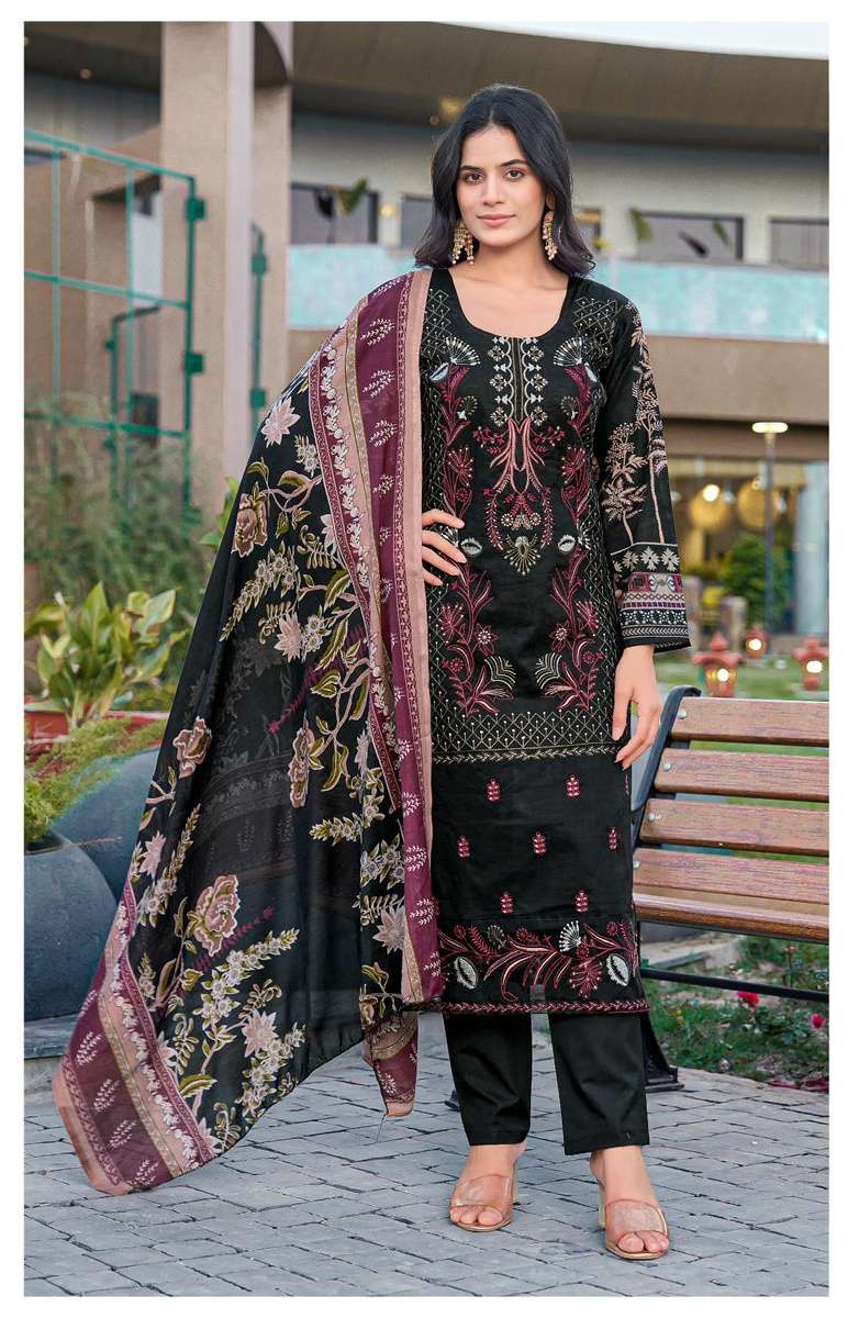 D No AZ 1180A 1180B By ALZOHAIB pure cotton suit collection manufacturer surat 