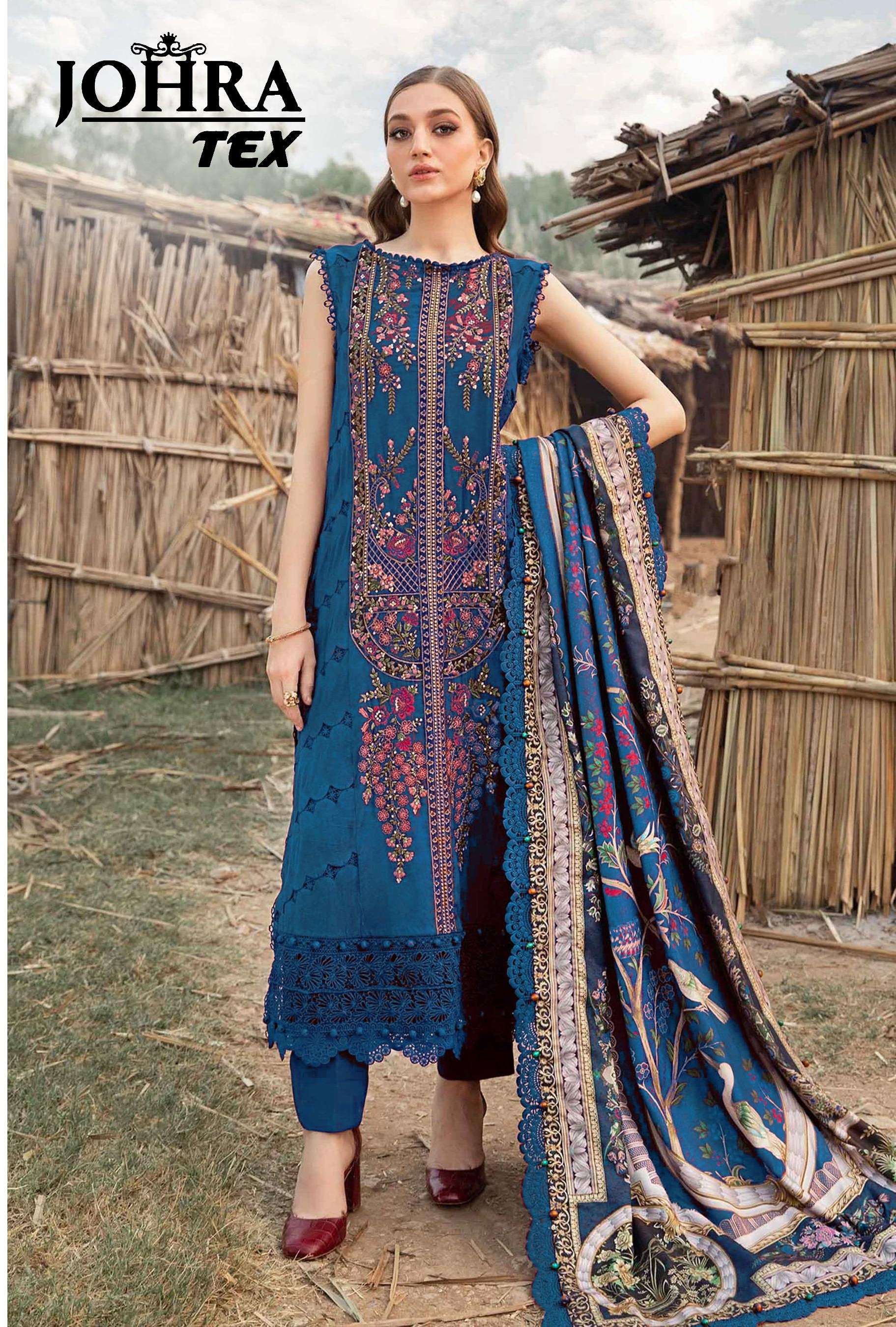 D NO JT 165 by JOHRA TEX VISCOSE rayon suit collection manufacturer surat 