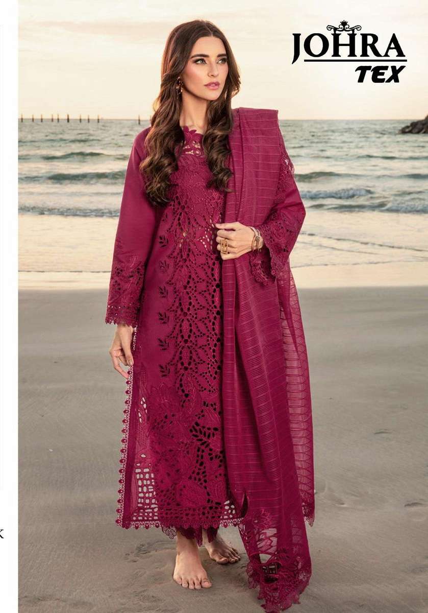D NO JT 174 by JOHRA TEX CAMBRIC cotton suit collection manufacturer surat 