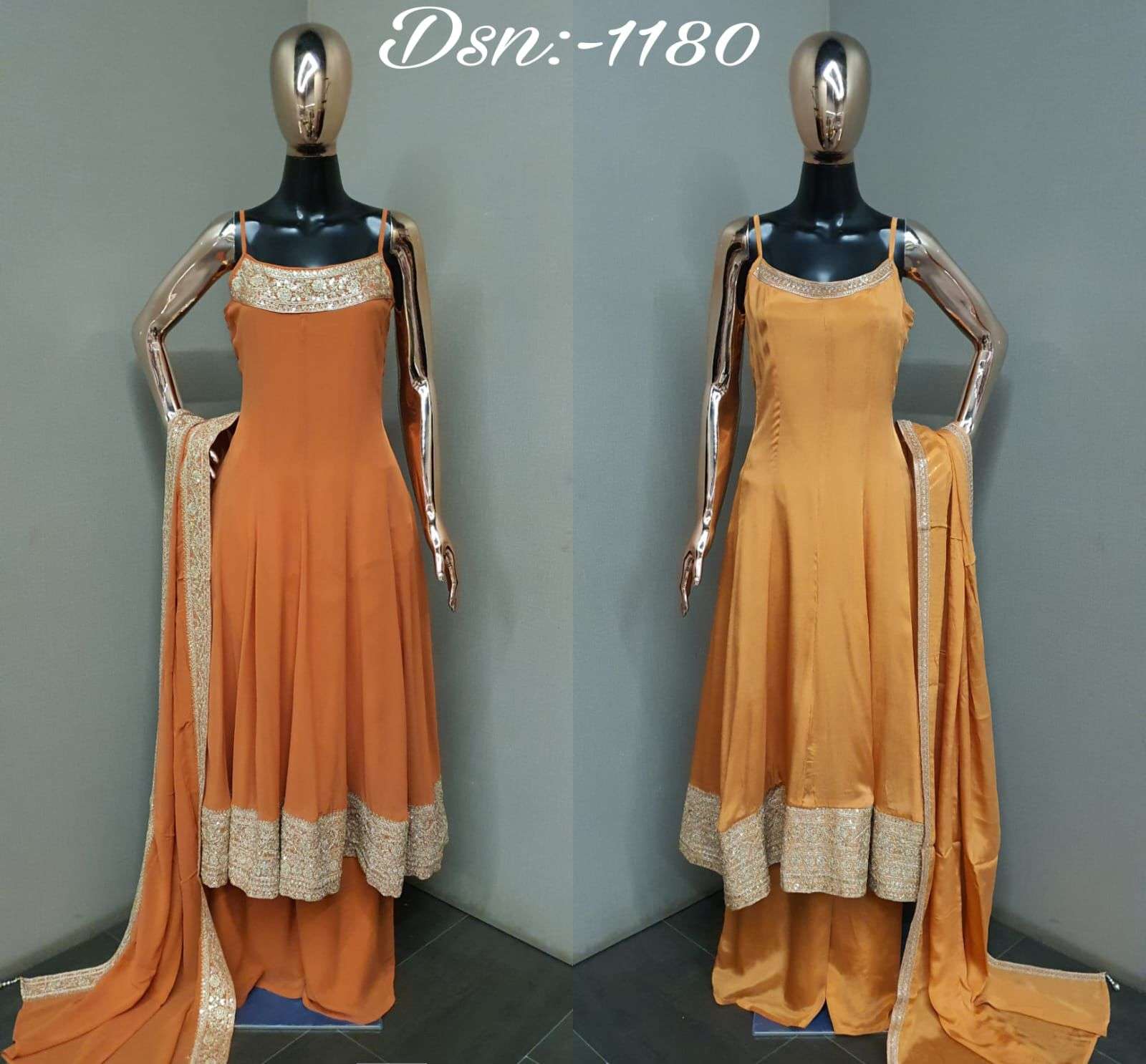 Design no 1180 fancy suit collection manufacturer surat 