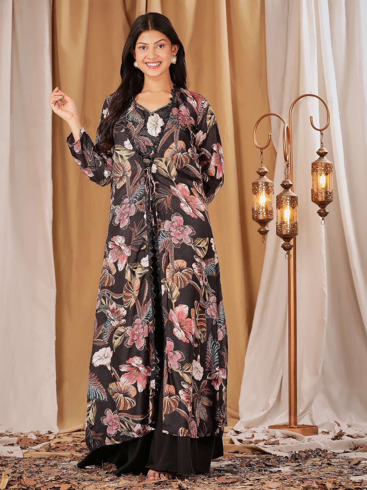 DESIGN NO C705 amoha TRENDZ suit collection manufacturer surat 