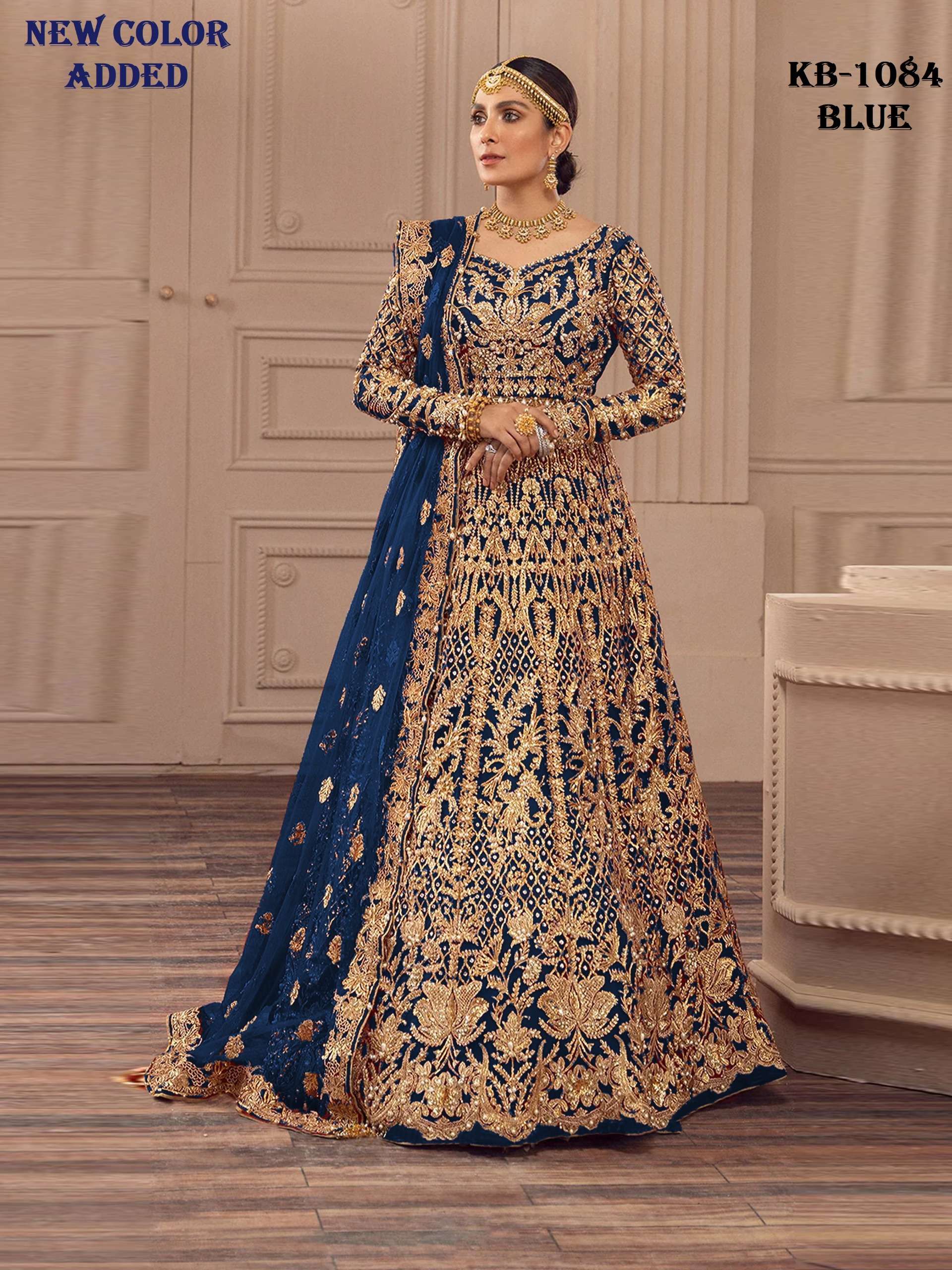 Design  no KB 1084 by gown collection manufacturer surat 