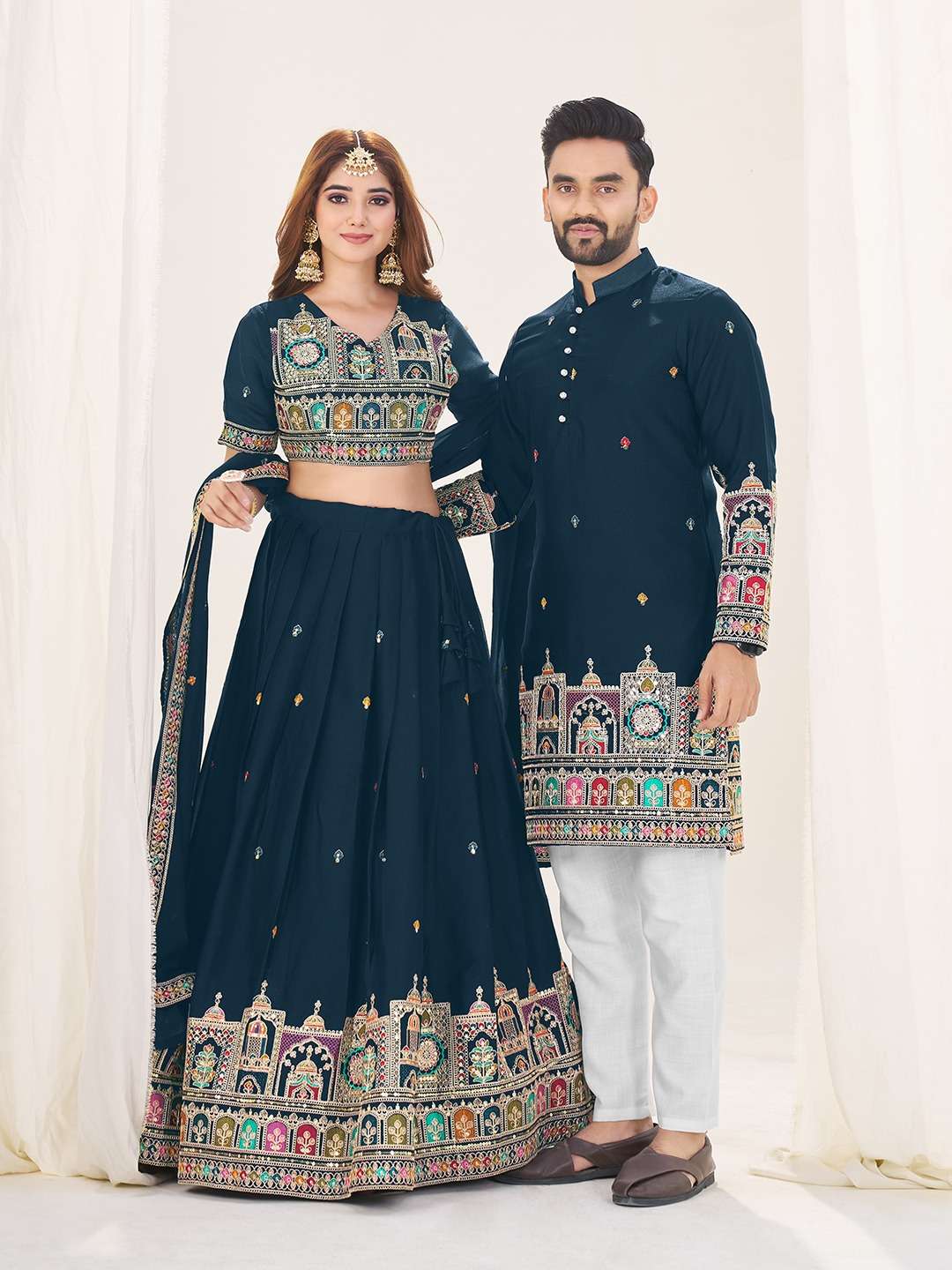 Georgette lehenga choli collection manufacturer surat 