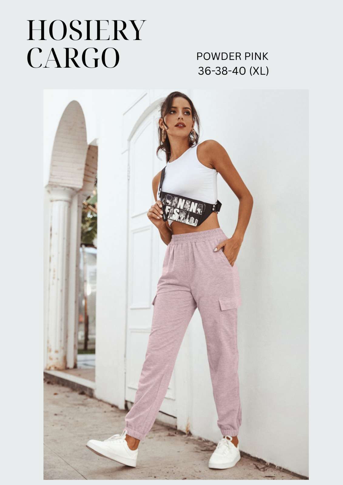 HOSIERY CARGO pants collection manufacturer surat 