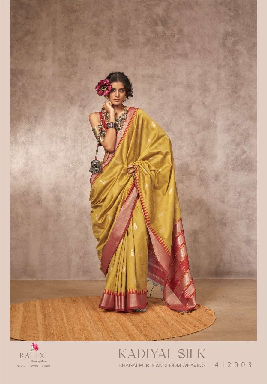 KADIYAL SILK by RAJTEX WEAVING SILK Saree collection manufacturer surat                