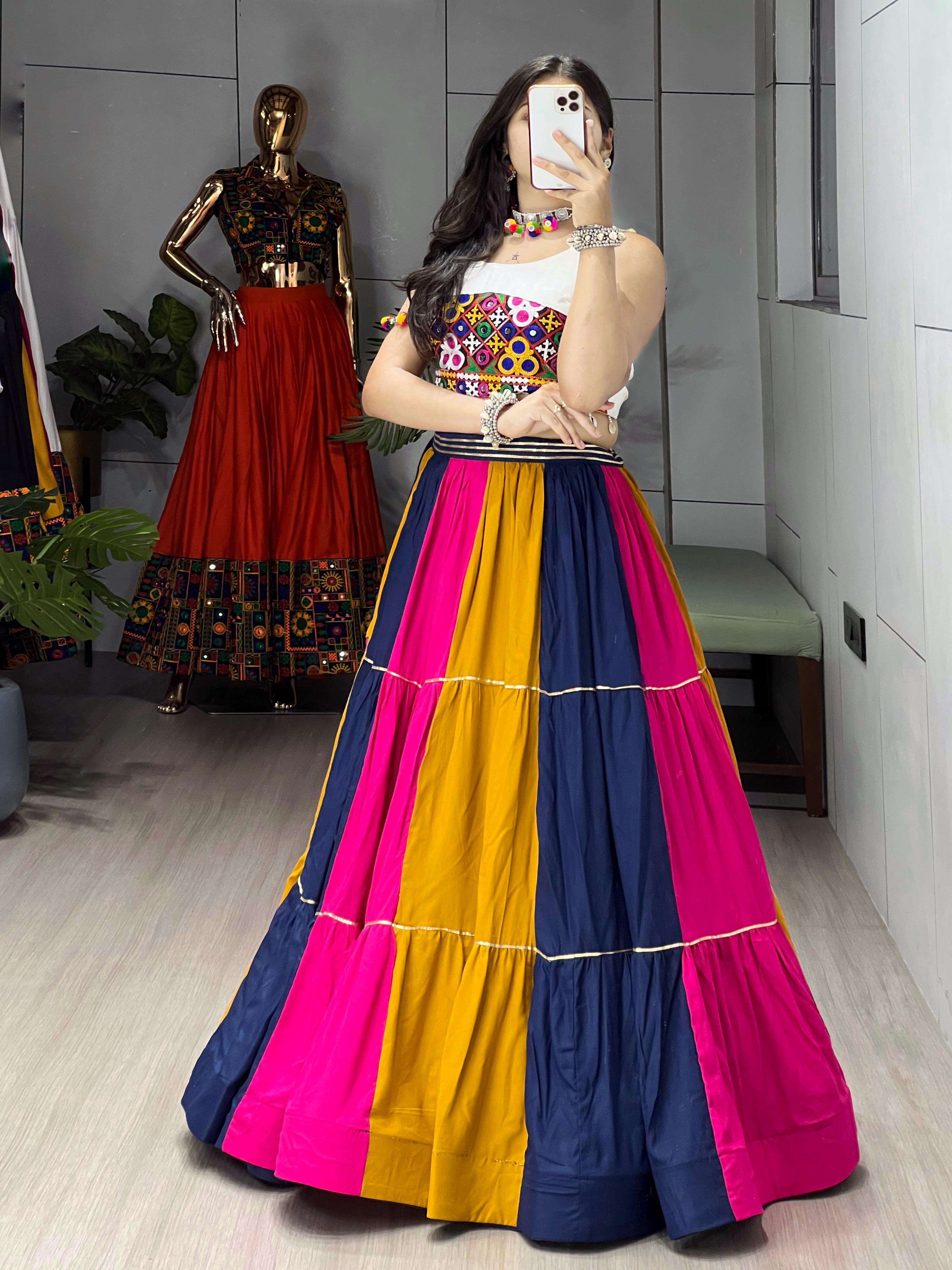 KILLOL Rayon Cotton Navratri  lehenga choli Collection manufacturer surat 