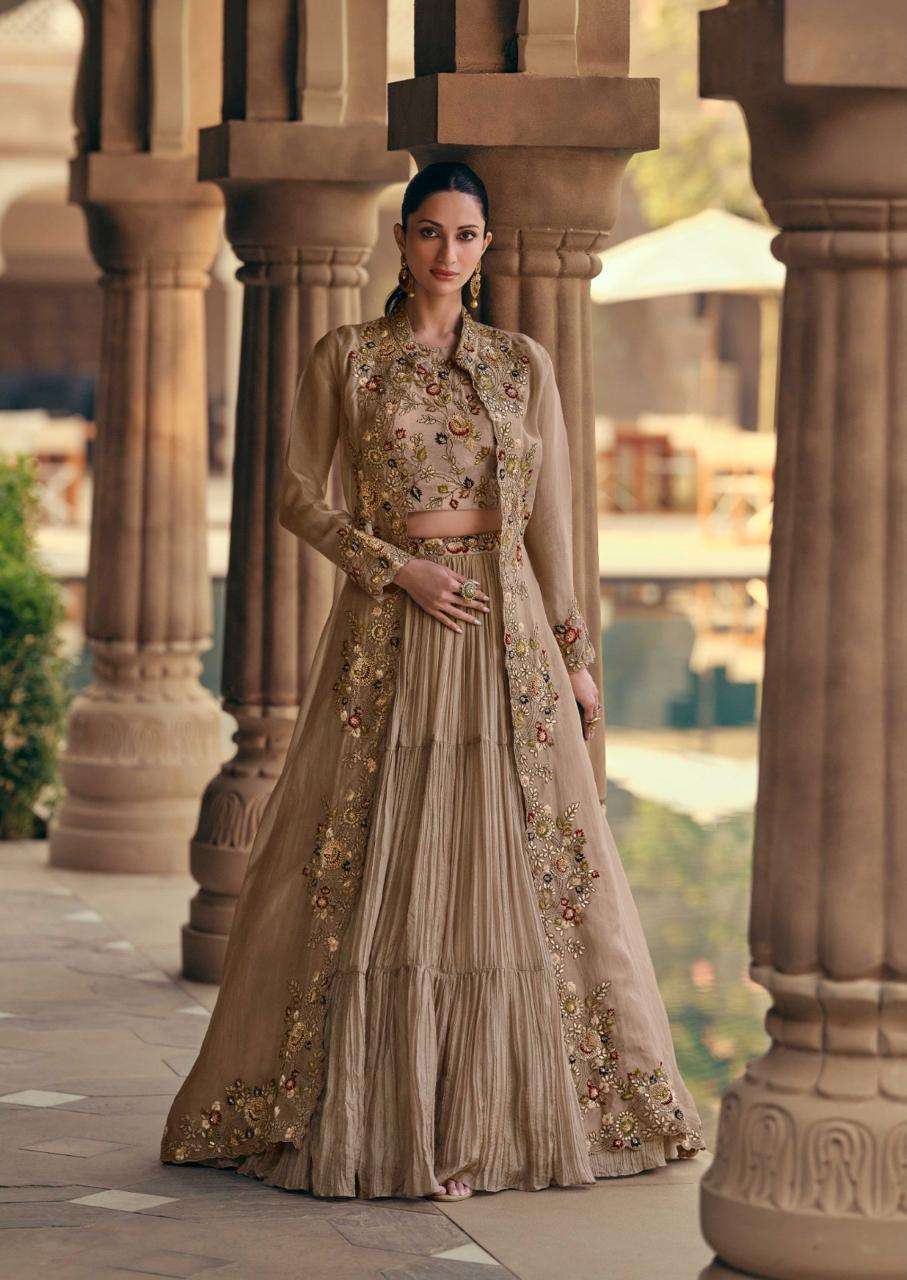 MAHOTSAV GOLD by SAYURI DESIGNER ORGANZA SILK 