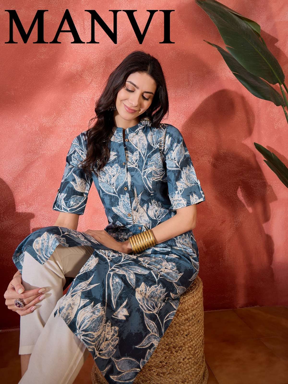 Manvi kurti collection manufacturer surat 