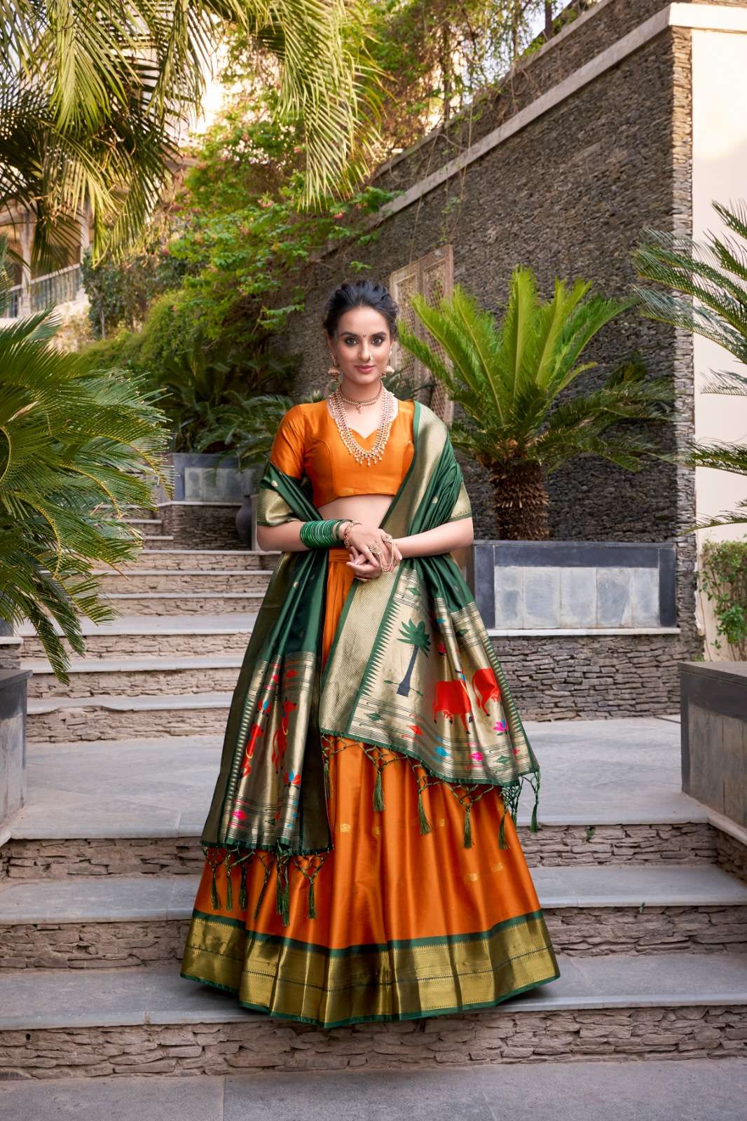 MIRUDHA Jacquard Silk lehenga choli collection manufacturer surat 