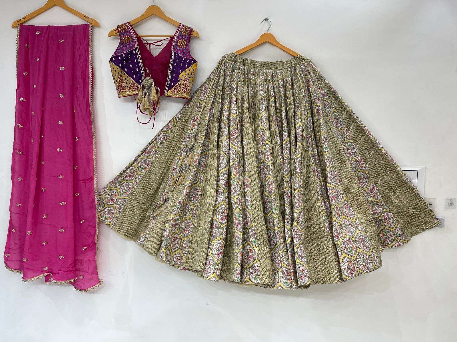 Navratri  2025 lehenga choli collection manufacturer surat 