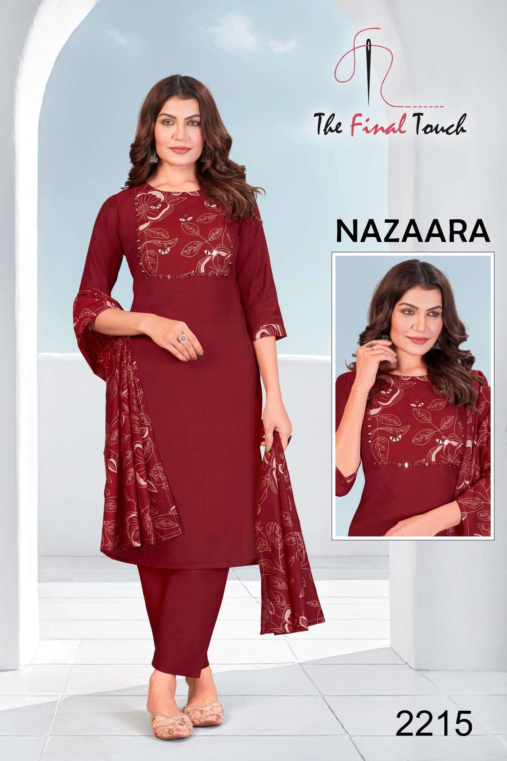 NAZAARA by R R FASHION kurti collection manufacturer surat 