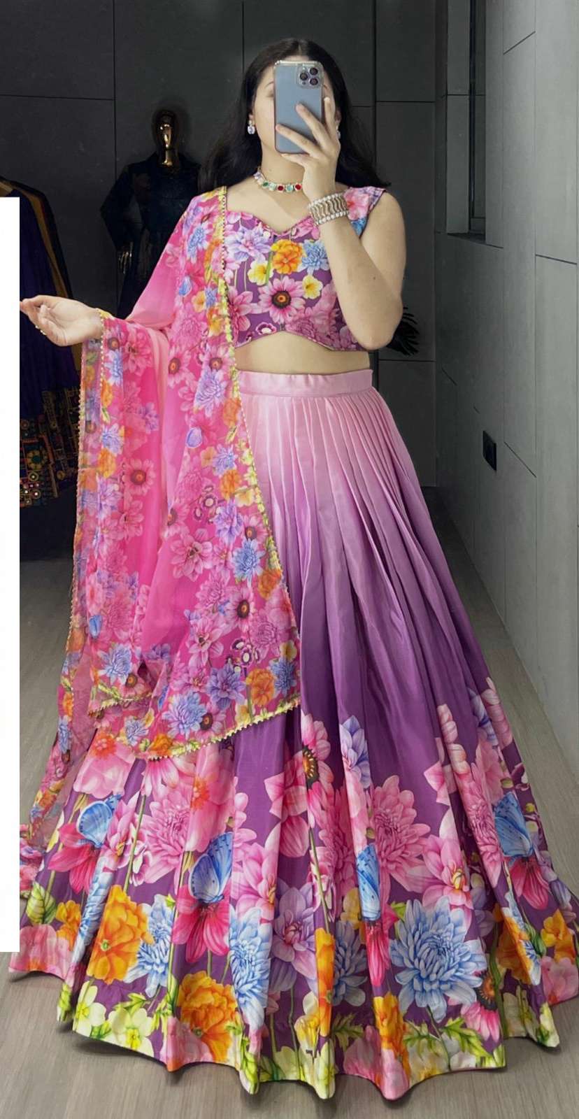 Printed Lehenga Choli Collection manufacturer surat 