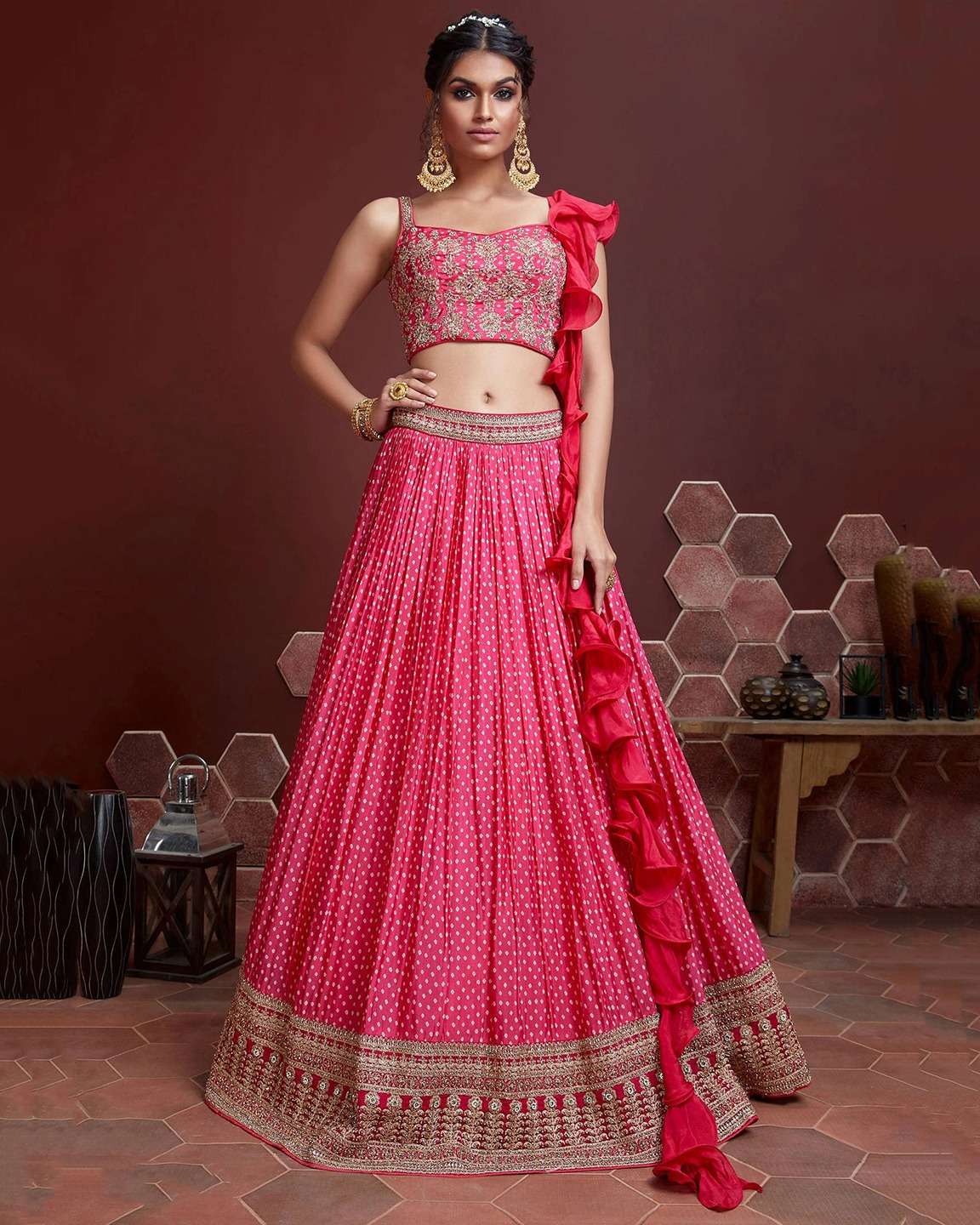 Product Code 101 Pink WEDDING collection manufacturer surat 