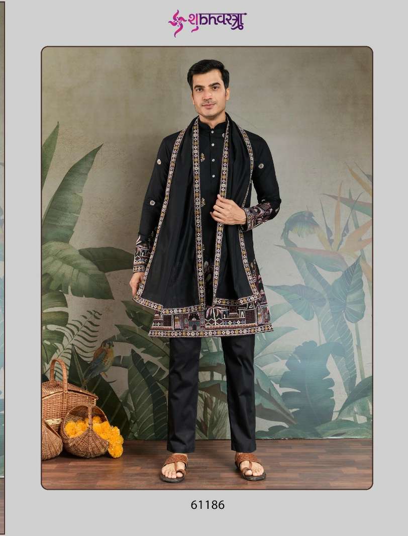 RAJWADA ATTIRE  3 By SHUBHVASTRA Viscous Silk kurta collection manufacturer surat 