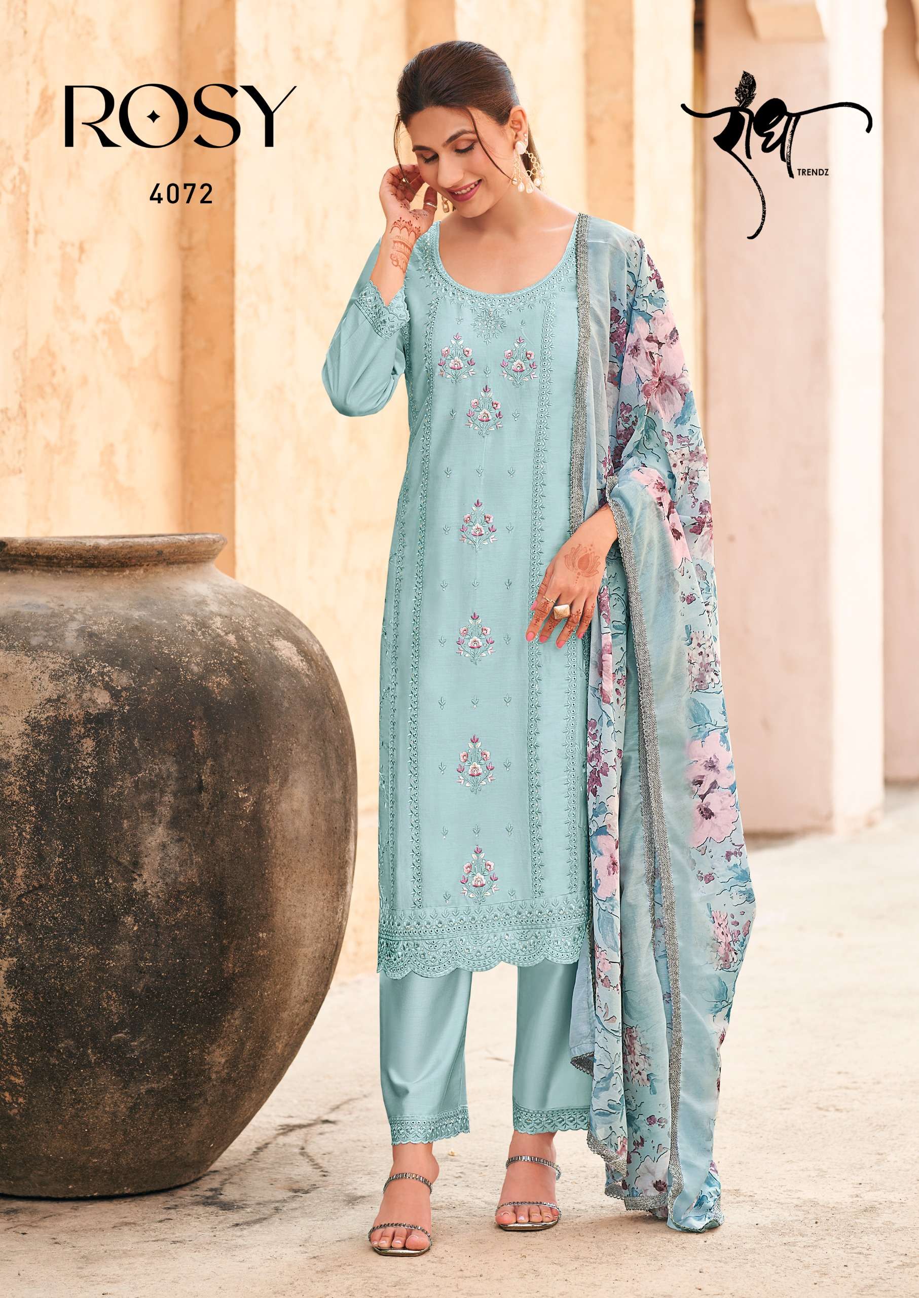 ROSY by RADHA TRENDZ jaam cotton suit collection manufacturer surat 
