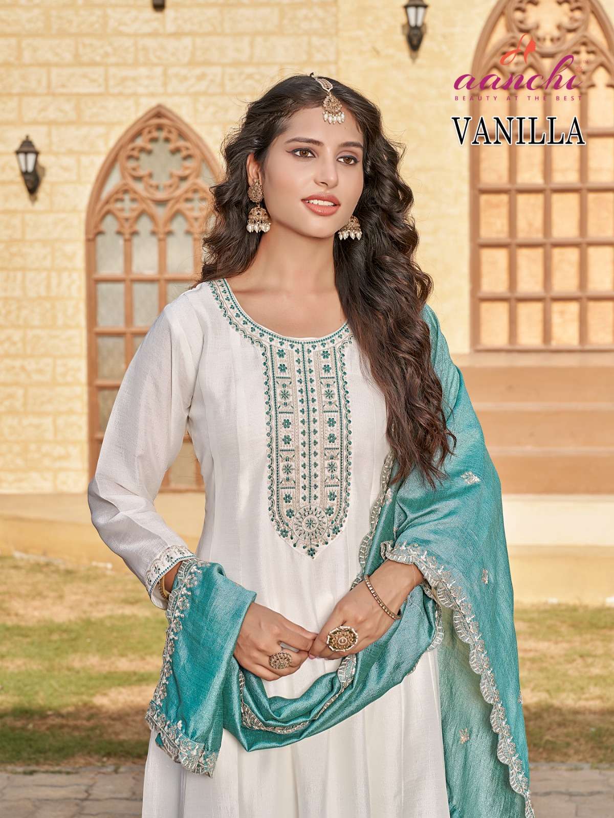 VANILLA by AANCHI  VICHITRA SILK kurti collection manufacturer surat 