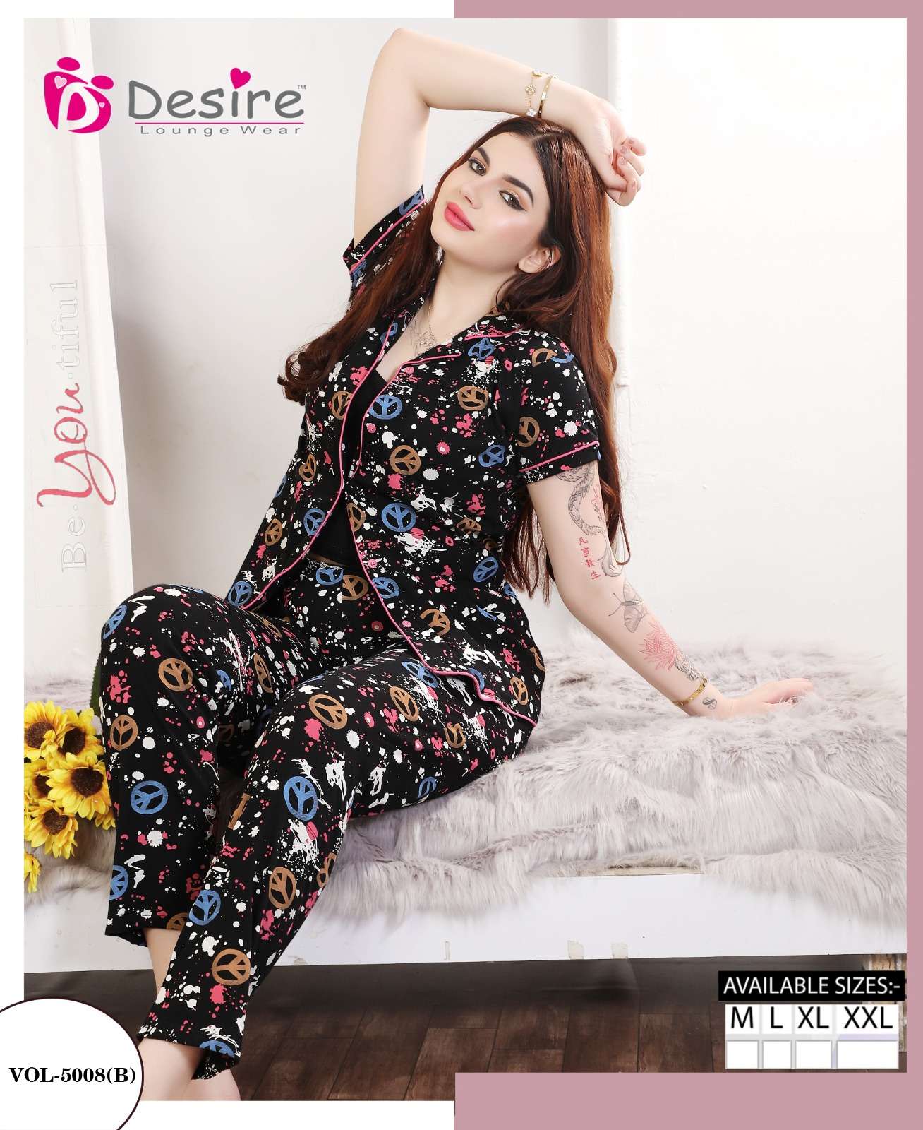 Vol 5008 Front Open N S By desire Collection manufacturer surat 