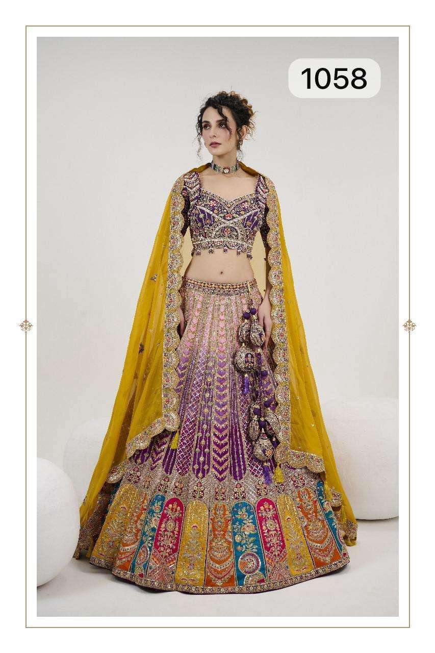 Wess 1058 lehenga choli collection manufacturer surat 