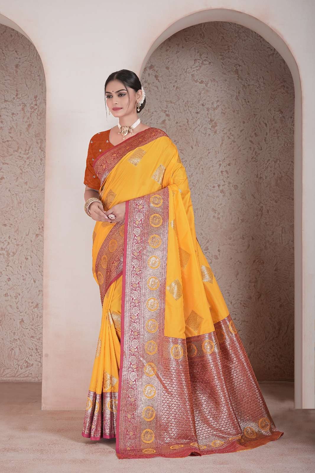 YEAOLA PETHANI 9773 COLOUR SOFT  SILK saree collection manufacturer surat 