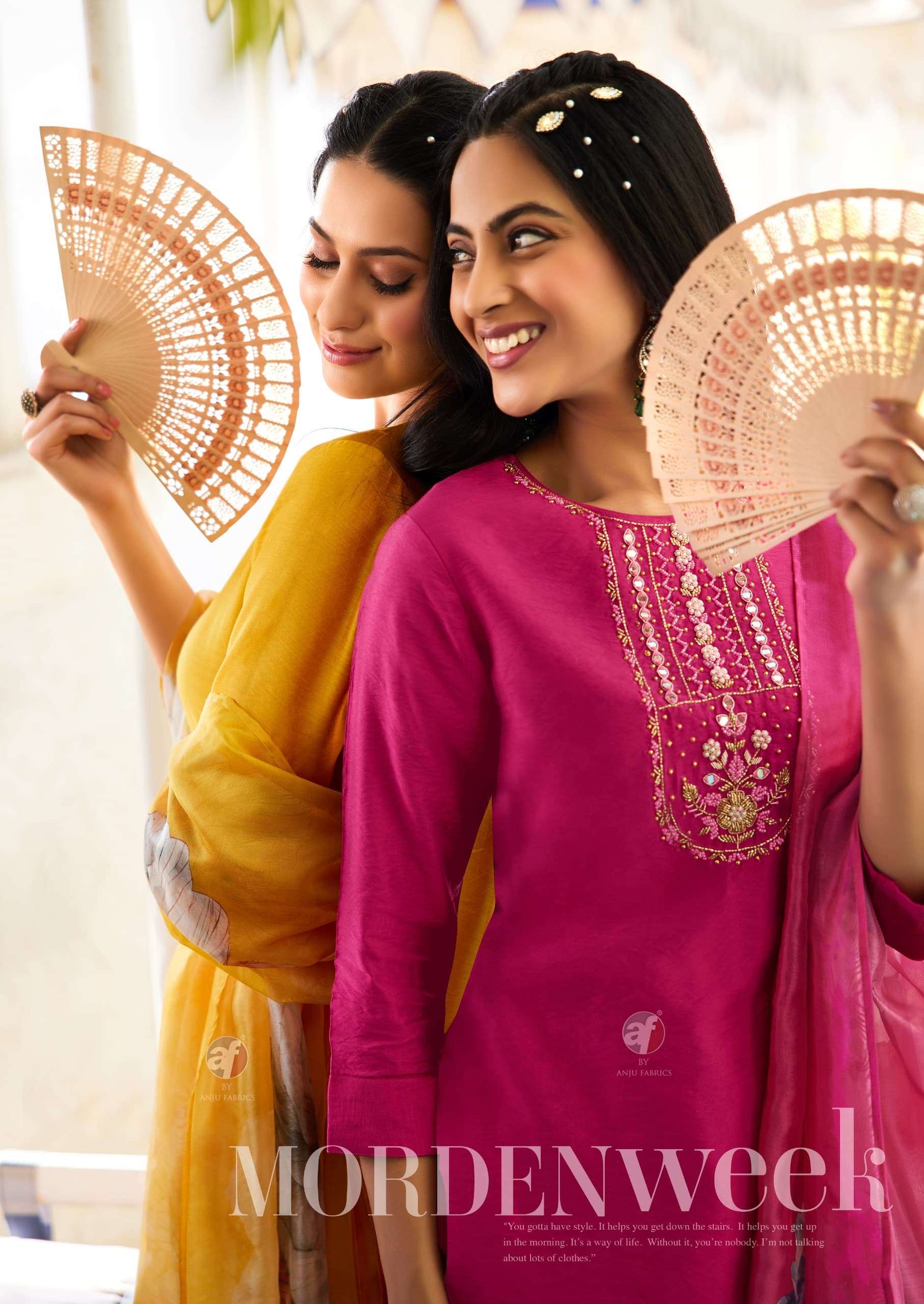 𝐍𝐀𝐊𝐇𝐑𝐀𝐋𝐈 𝐯𝐨𝐥 𝟲 by Anju fabric kurti collection manufacturer Sura...