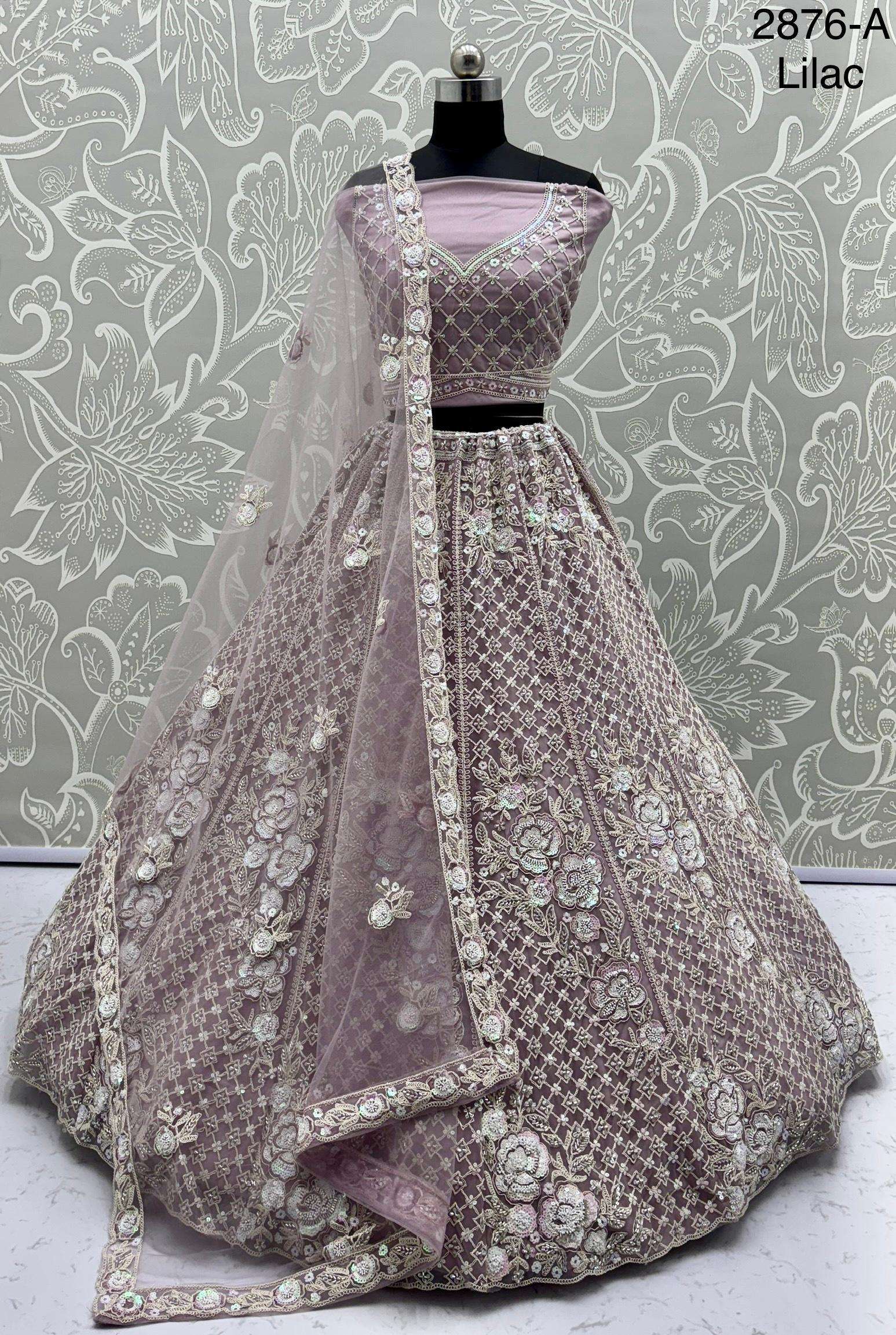 Code 2876 Amazing  Party wear Lehenga collection manufacturer surat 