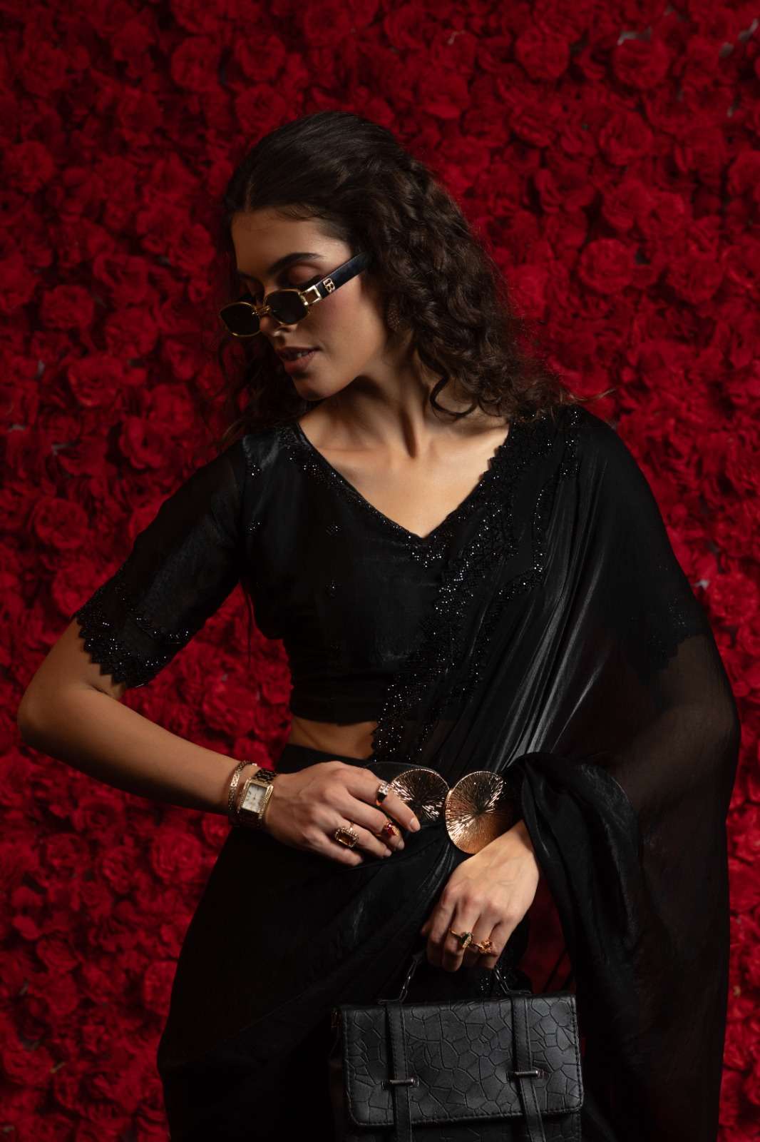 D NO 1095 by MEHEK SAREE satin silk saree collection manufacturer surat 