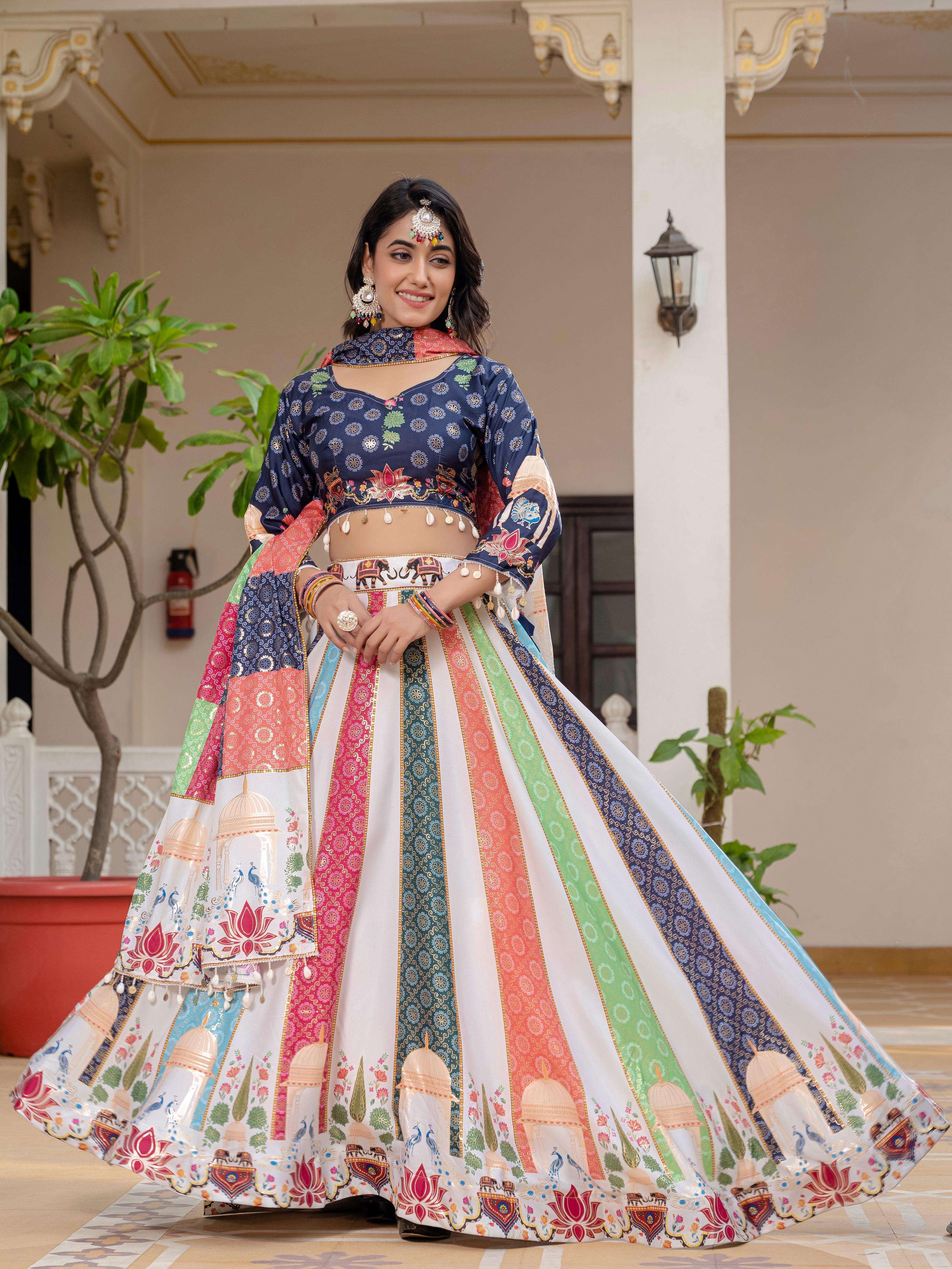 EXCLUSIVE LEHENGA, BLOUSE DUPATTA collection manufacturer surat 
